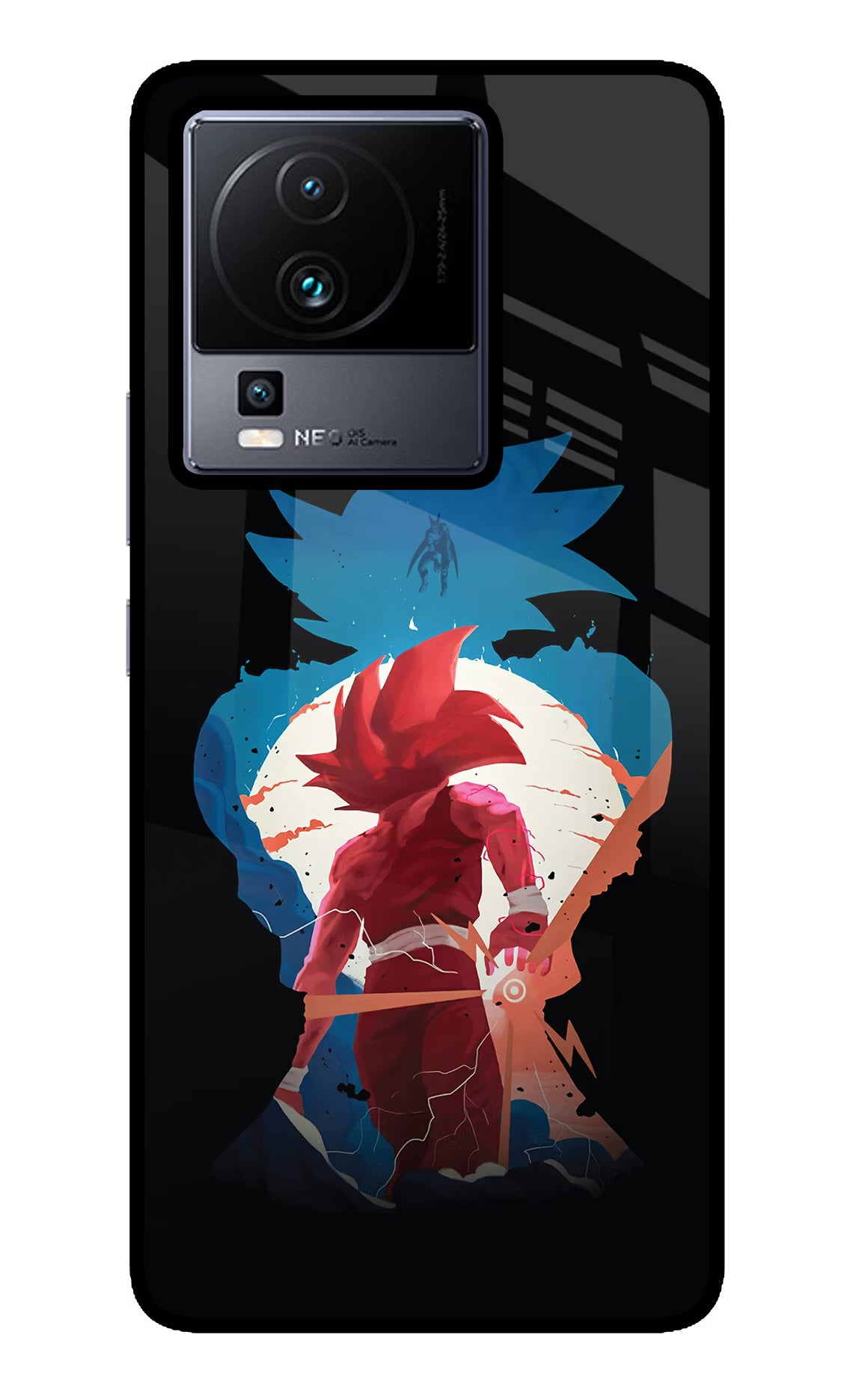 Goku iQOO Neo 7 Glass Case - Goku iQOO Neo 7 Glass Case Goku iQOO Neo 7 Glass Case