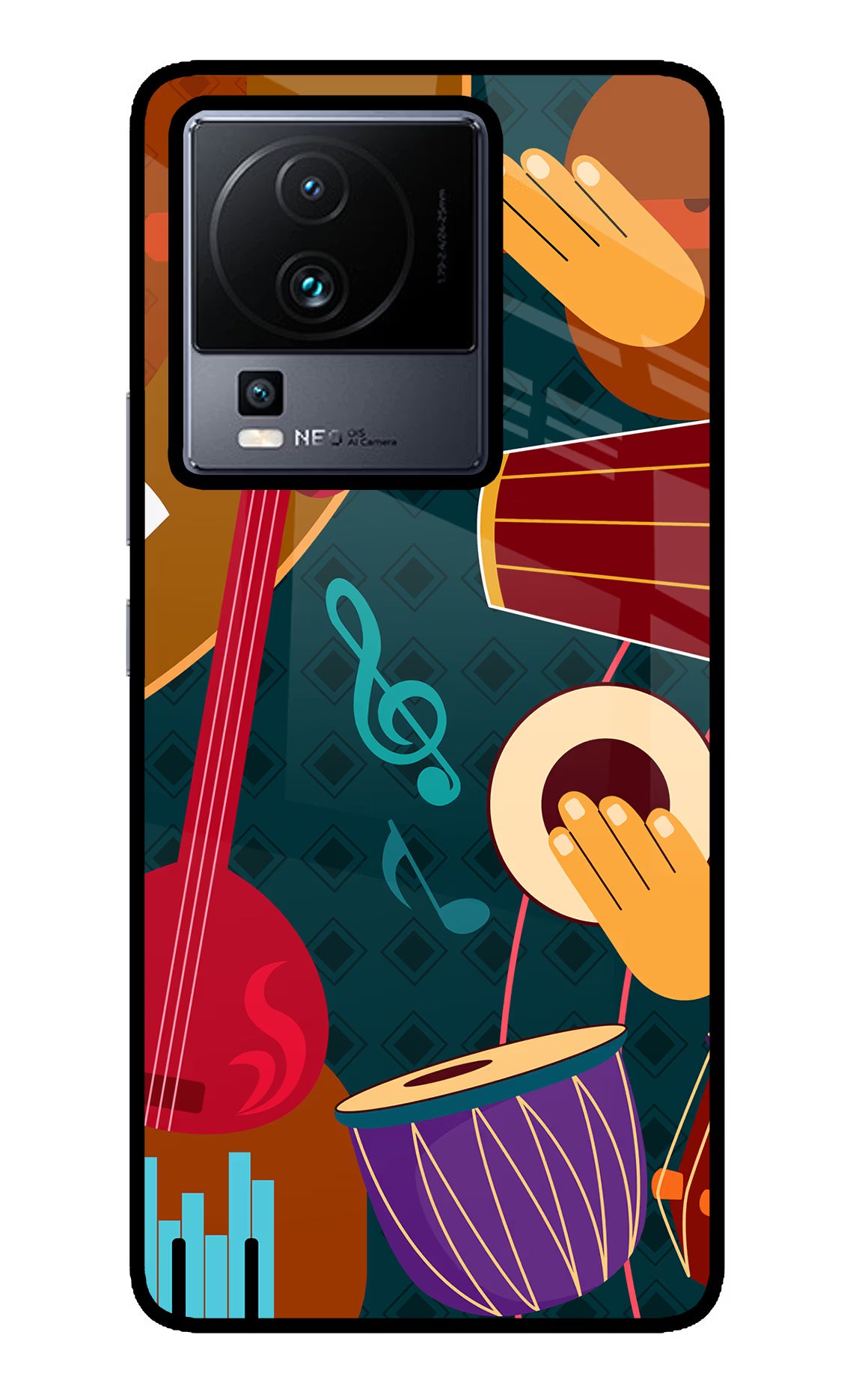 Music Instrument iQOO Neo 7 Glass Case - Music Instrument iQOO Neo 7 Glass Case Music Instrument iQOO Neo 7 Glass Case
