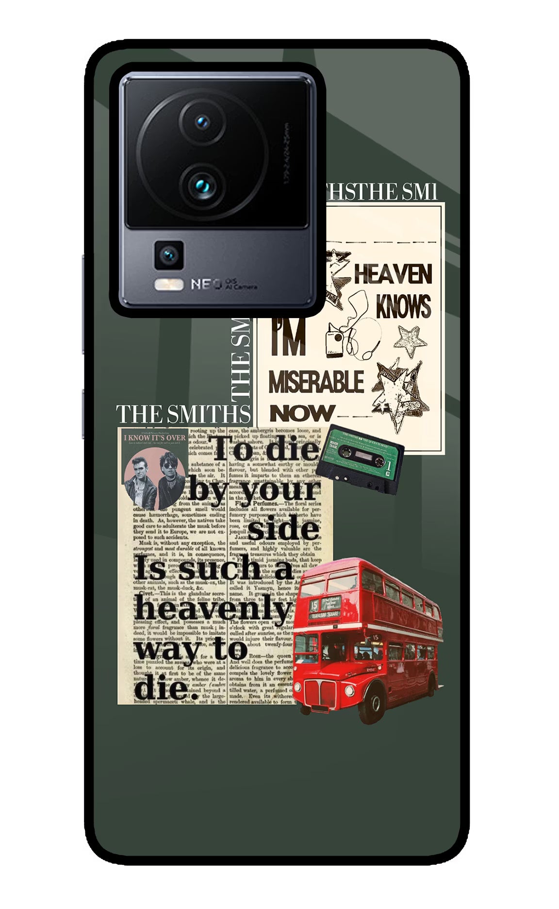 The Smiths iQOO Neo 7 Glass Case - The Smiths iQOO Neo 7 Glass Case The Smiths iQOO Neo 7 Glass Case