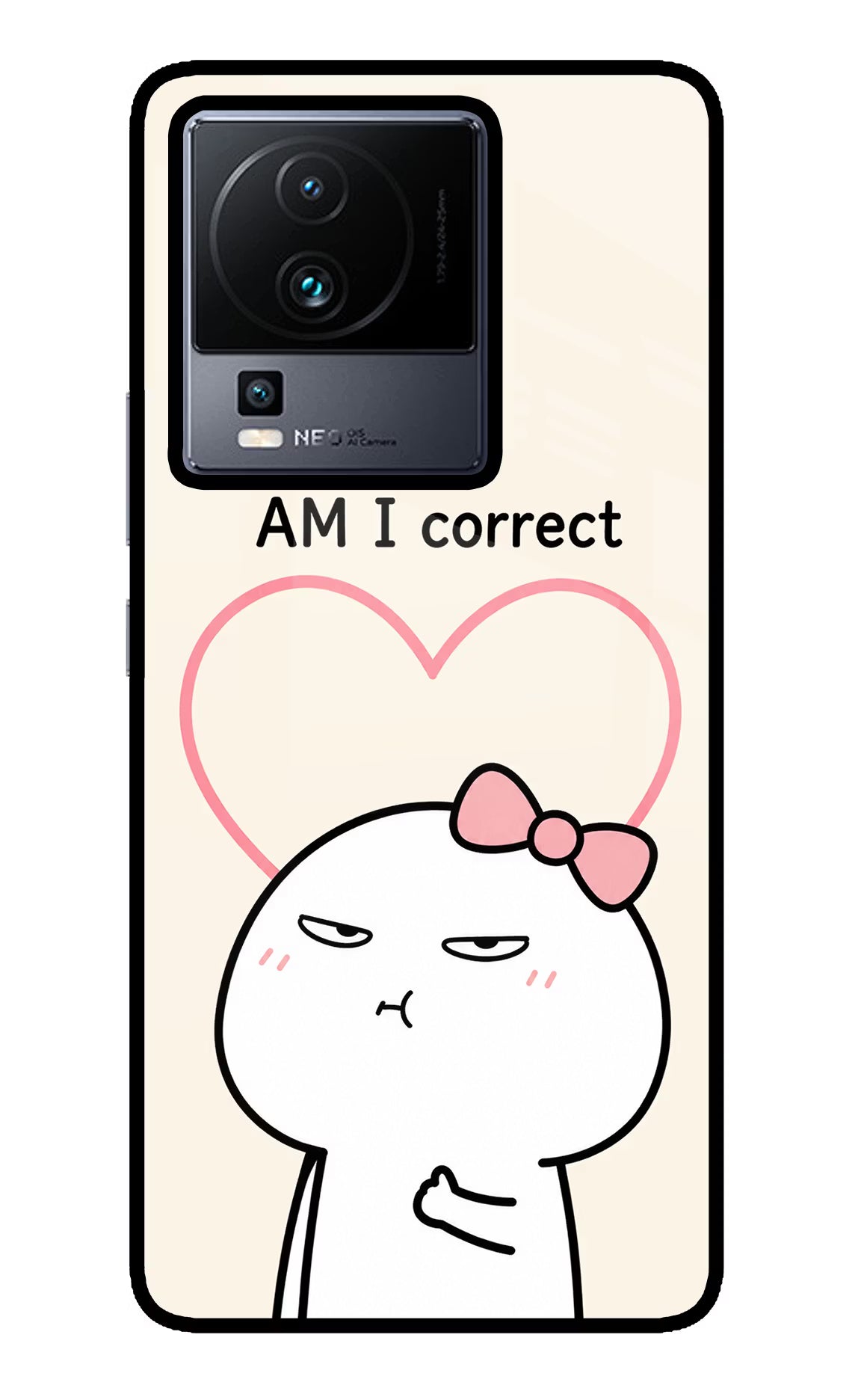 Always Right iQOO Neo 7 Glass Case - Always Right iQOO Neo 7 Glass Case Always Right iQOO Neo 7 Glass Case