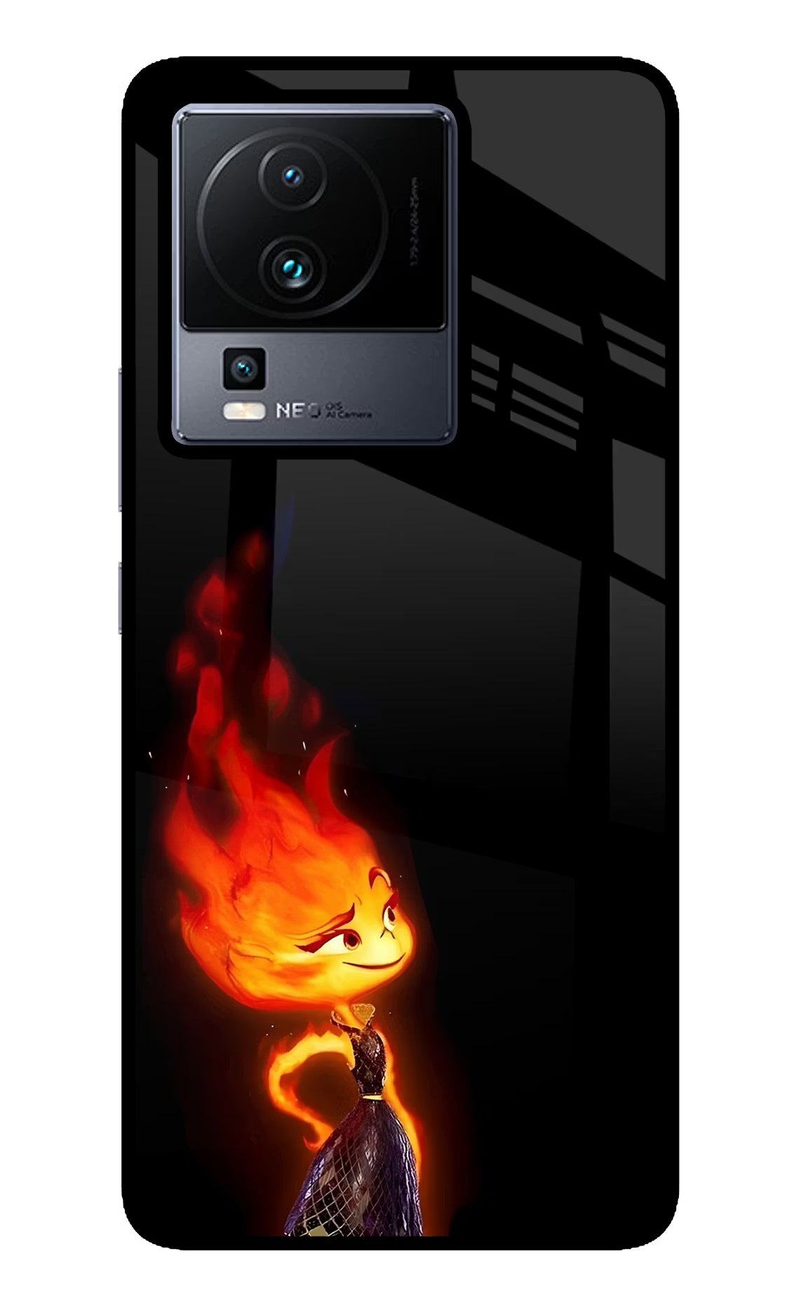 Ember Flame iQOO Neo 7 Glass Case - Ember Flame iQOO Neo 7 Glass Case Ember Flame iQOO Neo 7 Glass Case
