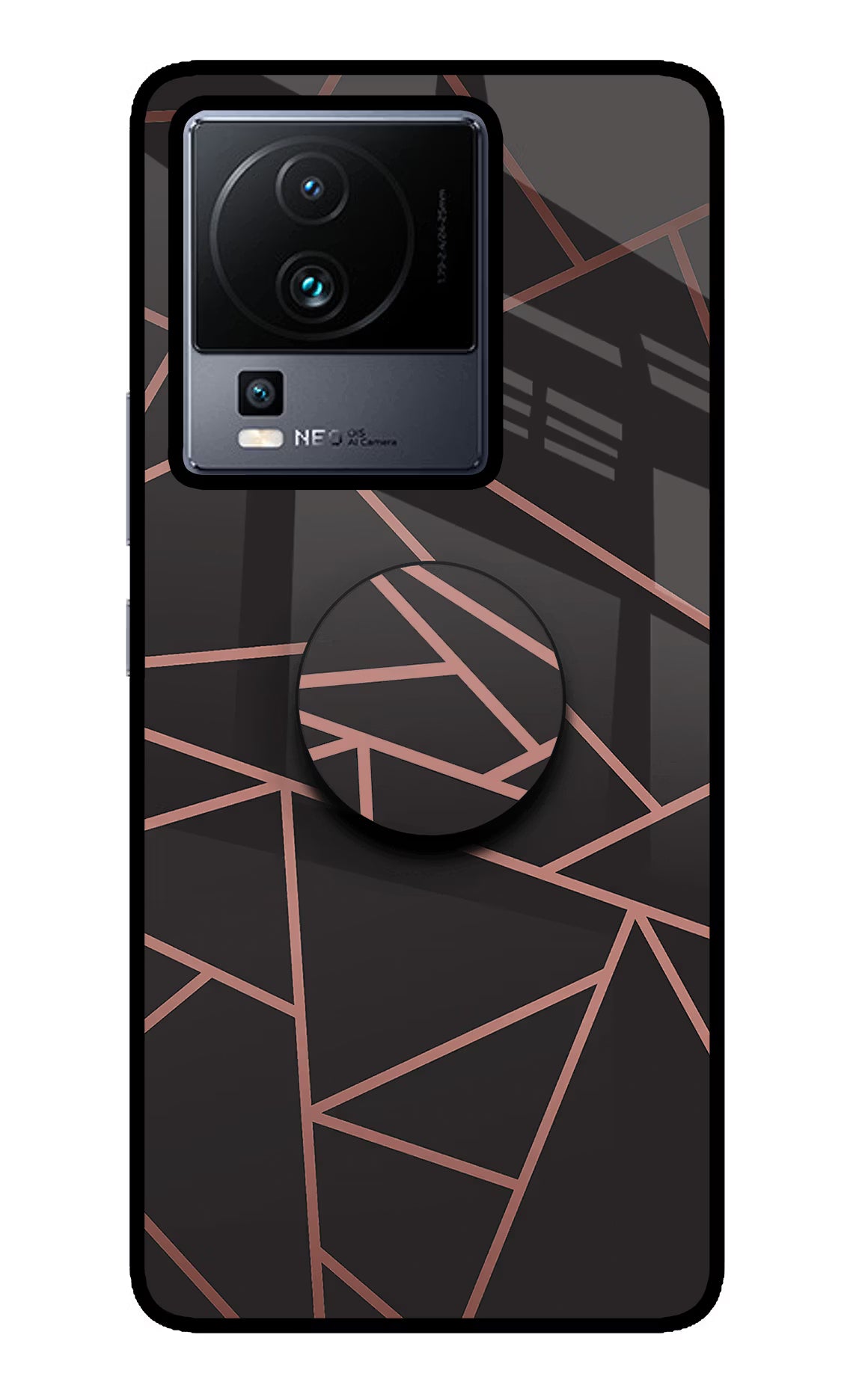 Geometric Pattern iQOO Neo 7 Pop Case by Casekaro