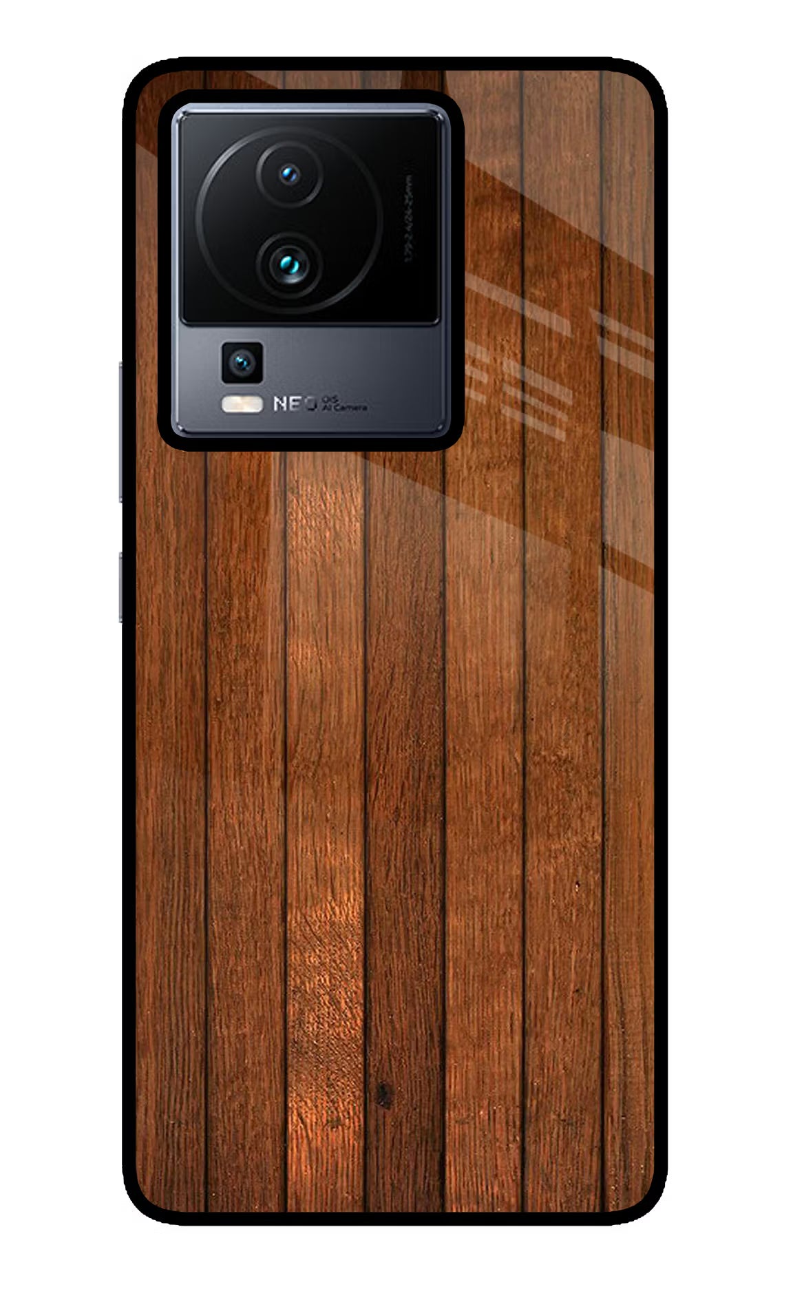 Wooden Artwork Bands iQOO Neo 7 Pro Glass Case - Wooden Artwork Bands iQOO Neo 7 Pro Glass Case Wooden Artwork Bands iQOO Neo 7 Pro Glass Case