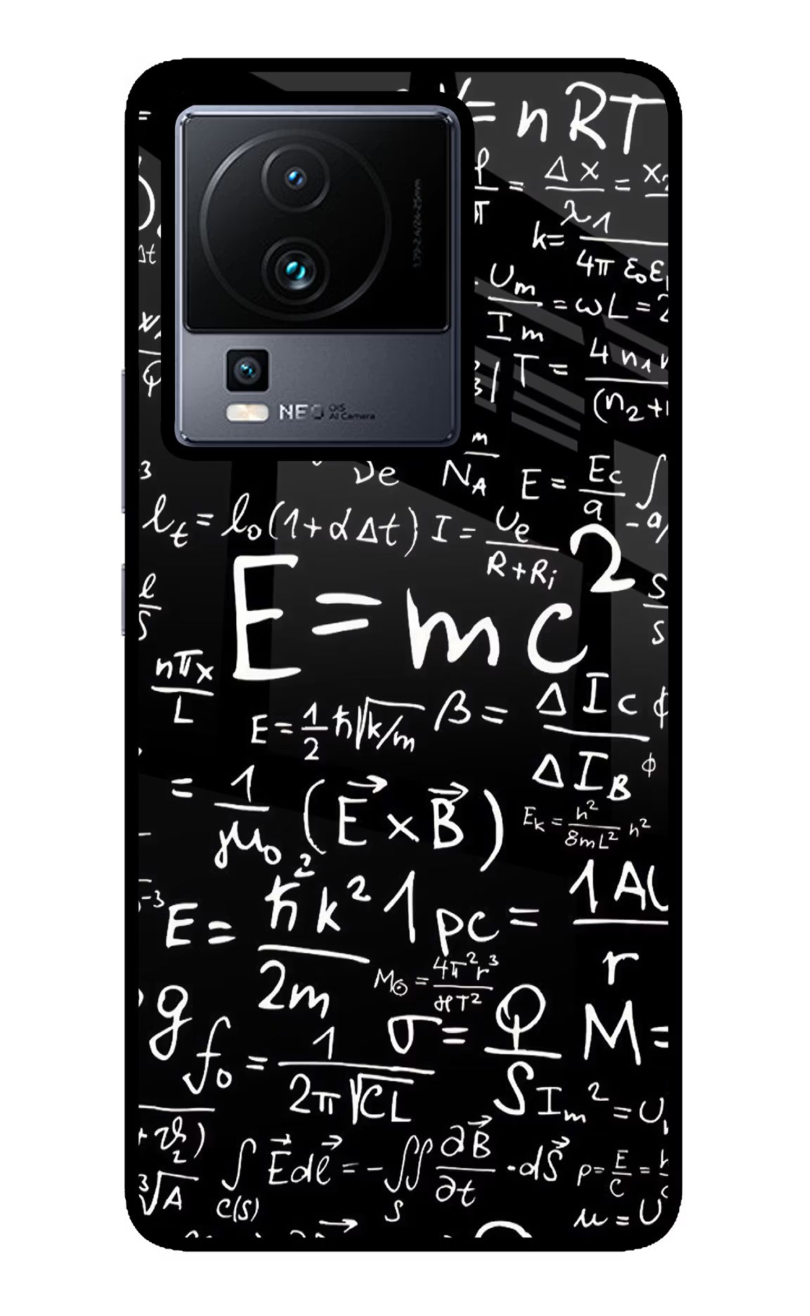 Physics Formula iQOO Neo 7 Pro Glass Case - Physics Formula iQOO Neo 7 Pro Glass Case Physics Formula iQOO Neo 7 Pro Glass Case