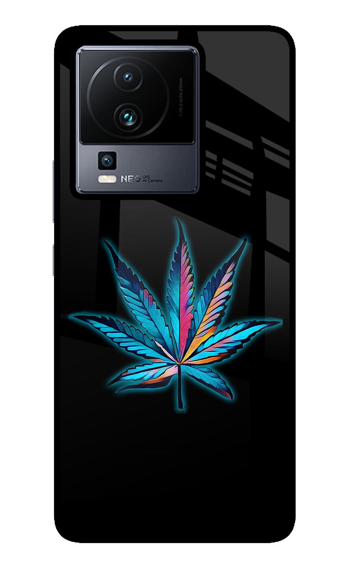 Weed iQOO Neo 7 Pro Glass Case - Weed iQOO Neo 7 Pro Glass Case Weed iQOO Neo 7 Pro Glass Case