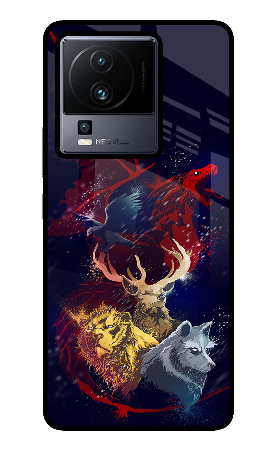Game Of Thrones iQOO Neo 7 Pro Glass Case - Game Of Thrones iQOO Neo 7 Pro Glass Case Game Of Thrones iQOO Neo 7 Pro Glass Case