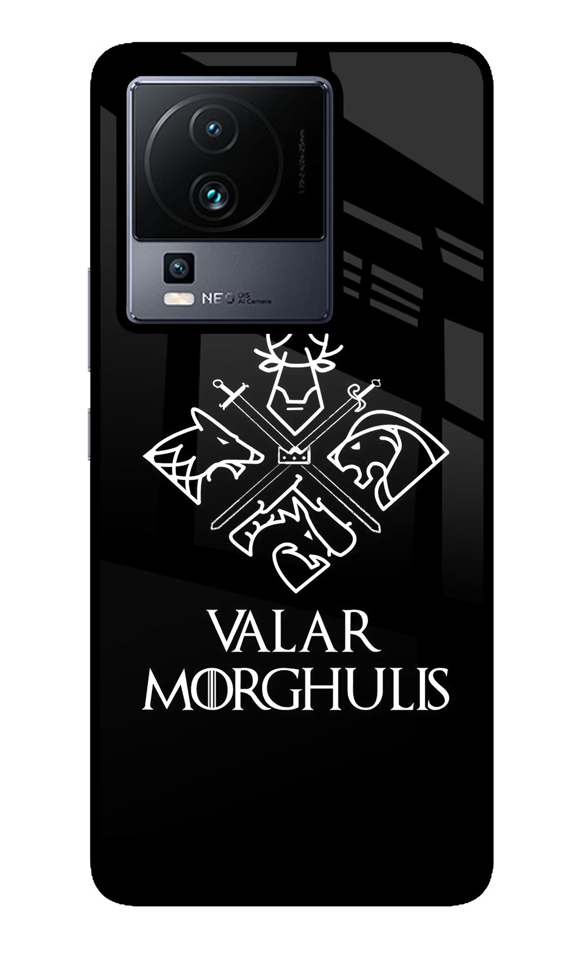 Valar Morghulis | Game Of Thrones iQOO Neo 7 Pro Glass Case - Valar Morghulis | Game Of Thrones iQOO Neo 7 Pro Glass Case Valar Morghulis | Game Of Thrones iQOO Neo 7 Pro Glass Case