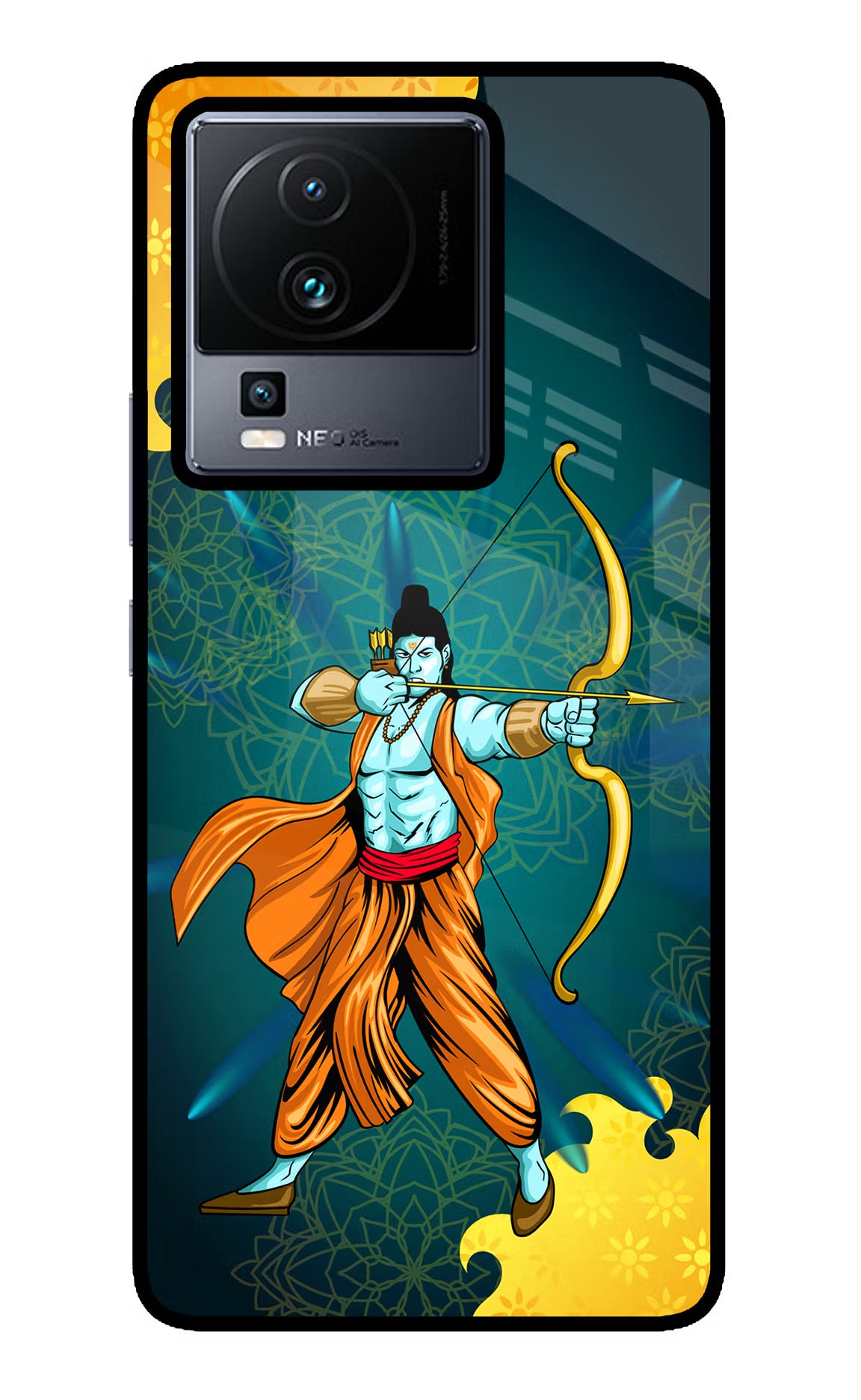 Lord Ram - 6 iQOO Neo 7 Pro Glass Case - Lord Ram - 6 iQOO Neo 7 Pro Glass Case Lord Ram - 6 iQOO Neo 7 Pro Glass Case