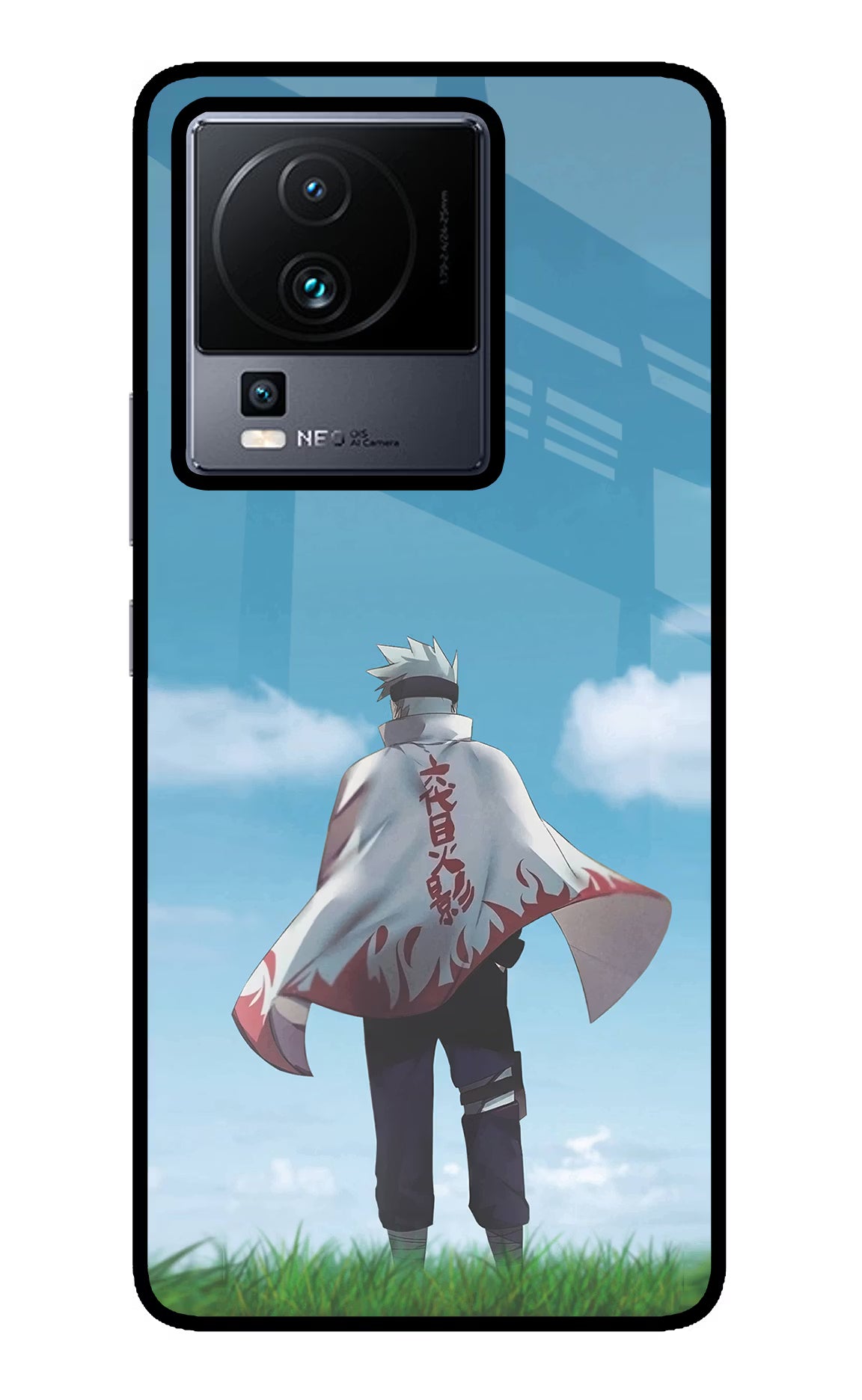 Kakashi iQOO Neo 7 Pro Glass Case Back Cover by Casekaro