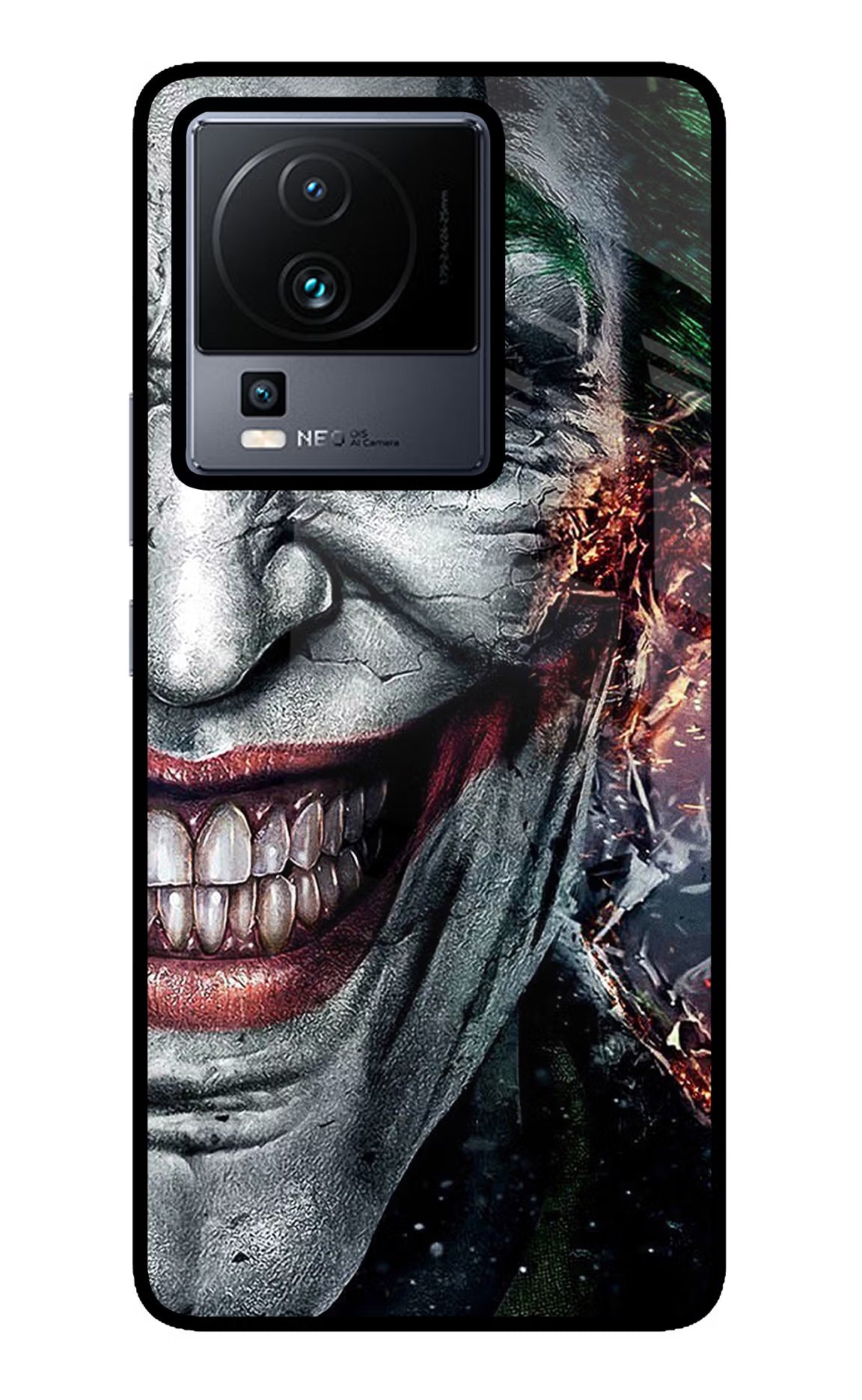 Joker Cam iQOO Neo 7 Pro Glass Case - Joker Cam iQOO Neo 7 Pro Glass Case Joker Cam iQOO Neo 7 Pro Glass Case