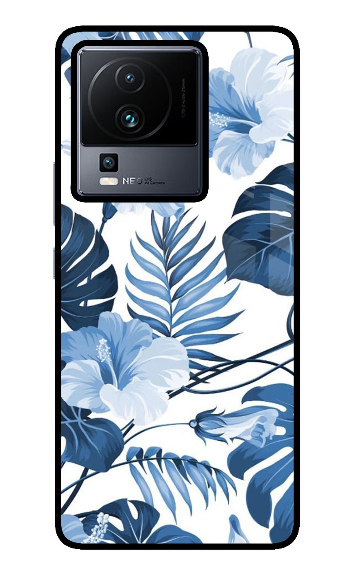 Fabric Art iQOO Neo 7 Pro Glass Case - Fabric Art iQOO Neo 7 Pro Glass Case Fabric Art iQOO Neo 7 Pro Glass Case