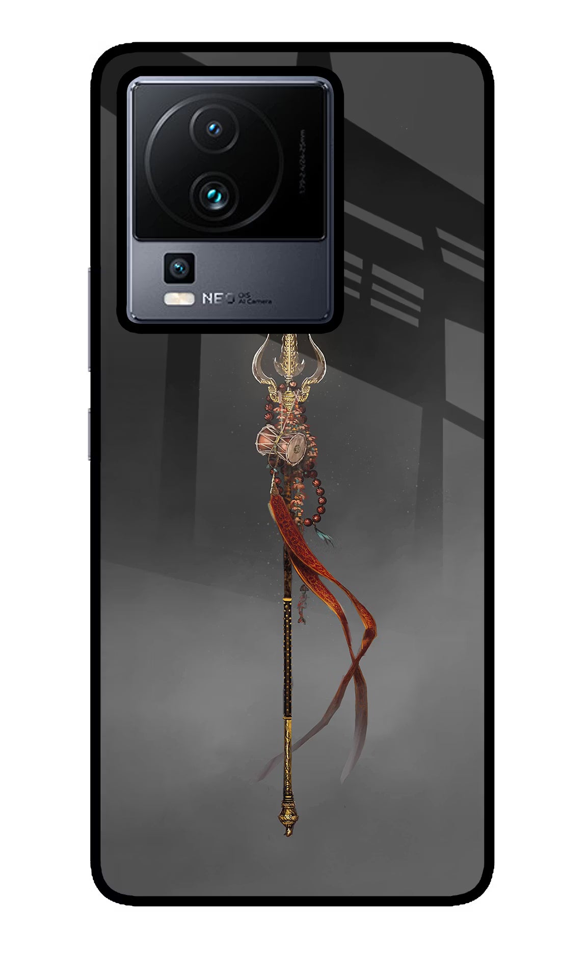 Shiv Trishul iQOO Neo 7 Pro Glass Case - Shiv Trishul iQOO Neo 7 Pro Glass Case Shiv Trishul iQOO Neo 7 Pro Glass Case