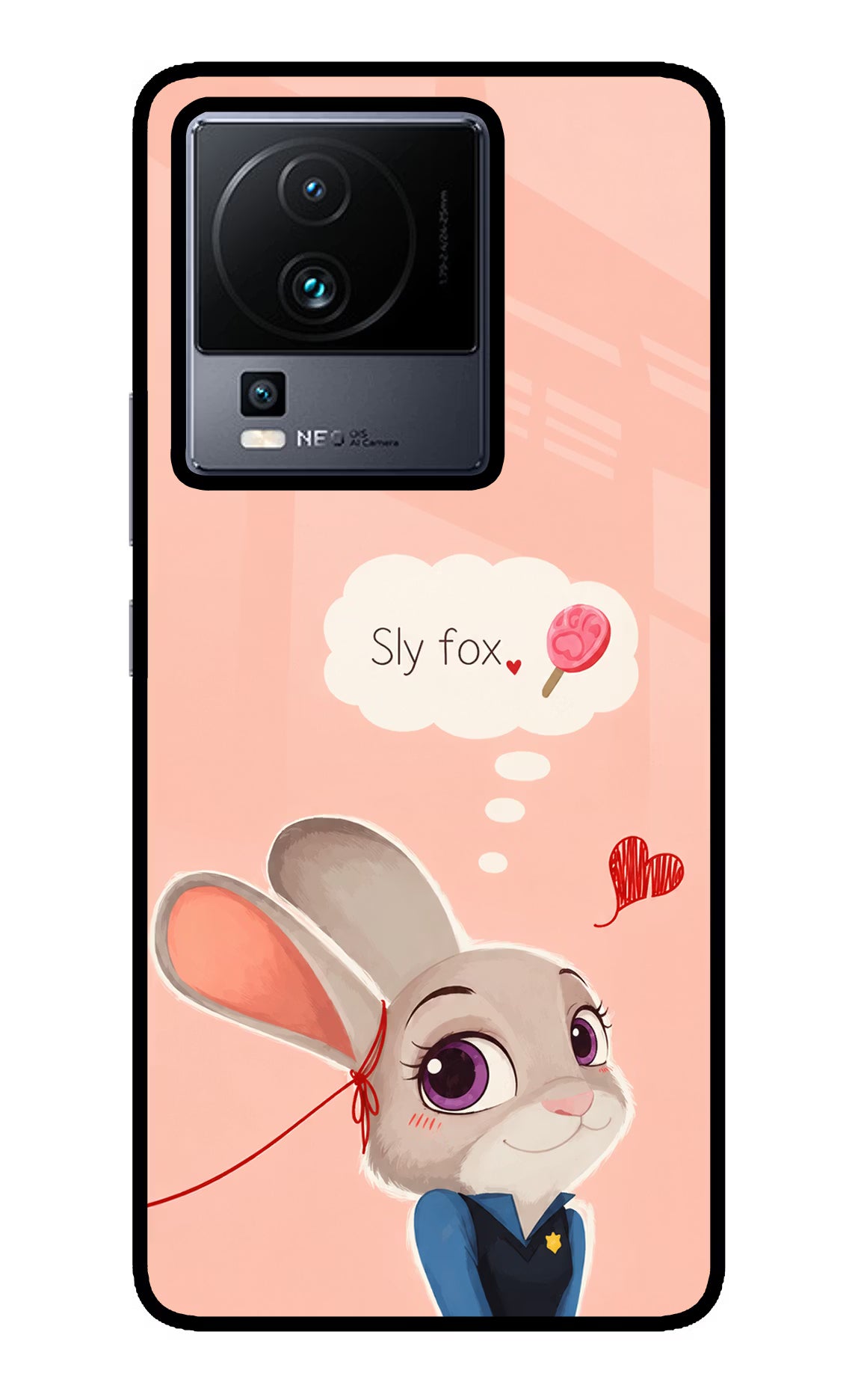 Judy Charm iQOO Neo 7 Pro Glass Case - Judy Charm iQOO Neo 7 Pro Glass Case Judy Charm iQOO Neo 7 Pro Glass Case