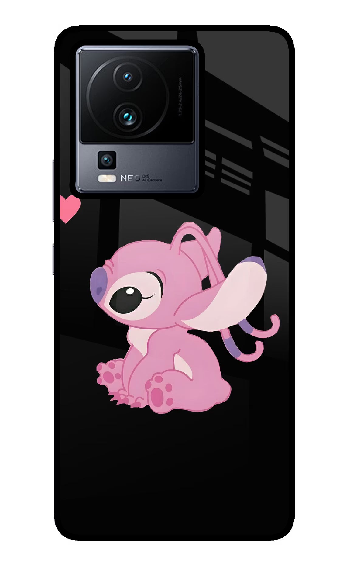 Angel Crush iQOO Neo 7 Pro Glass Case - Angel Crush iQOO Neo 7 Pro Glass Case Angel Crush iQOO Neo 7 Pro Glass Case