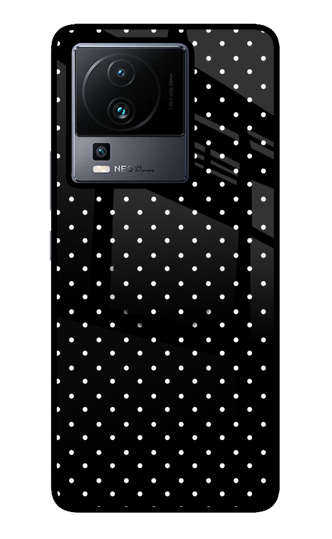 White Dots iQOO Neo 7 Pro Pop Case by Casekaro