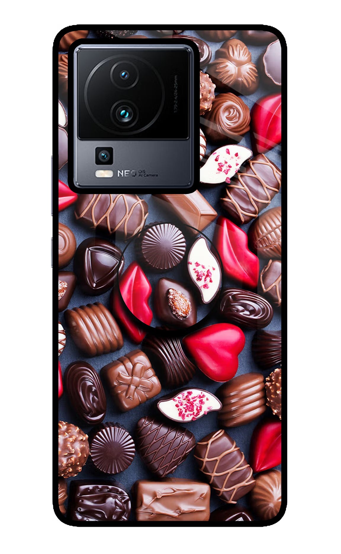 Chocolates iQOO Neo 7 Pro Pop Case by Casekaro