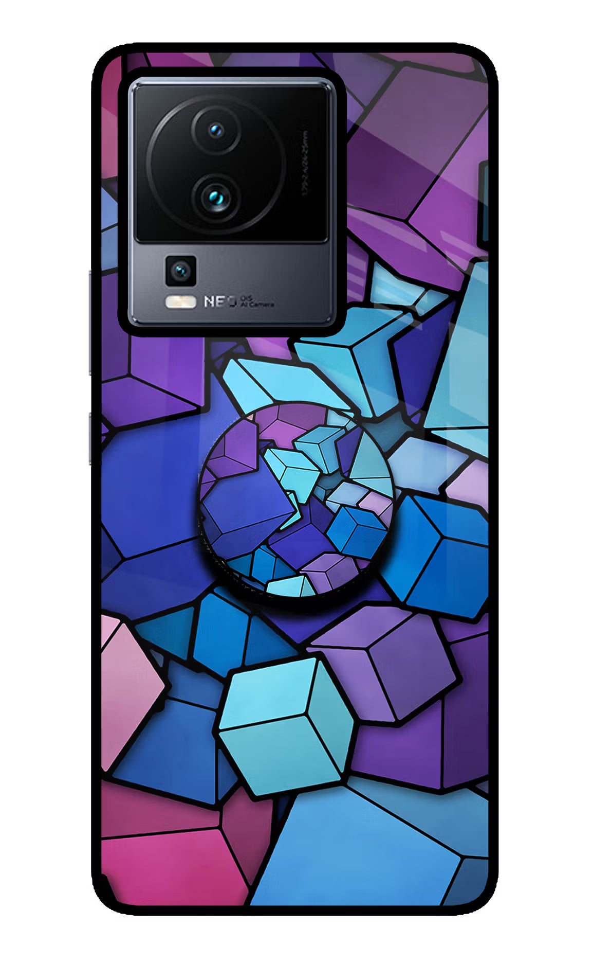 Cubic Abstract iQOO Neo 7 Pro Pop Case by Casekaro