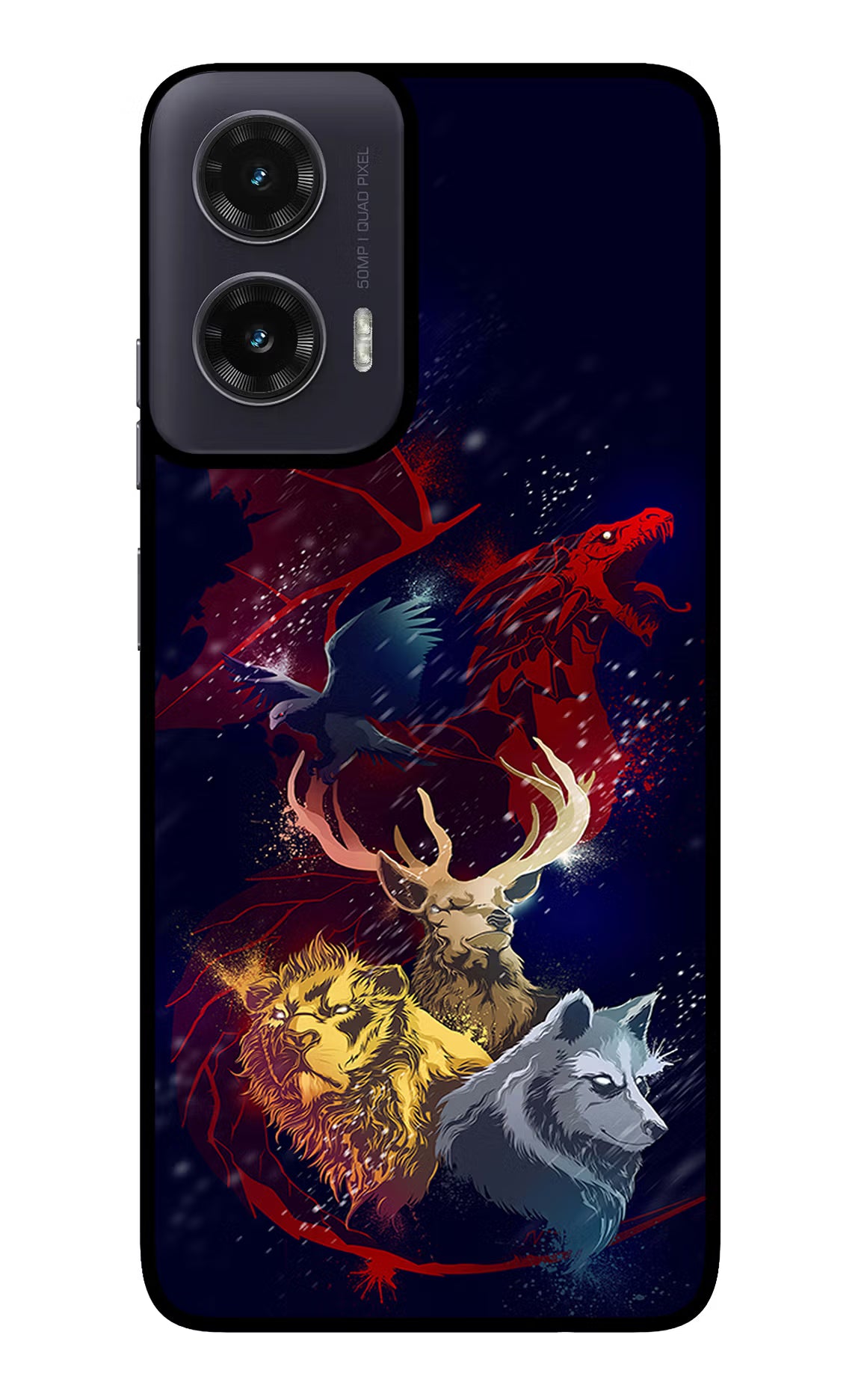 Game Of Thrones Moto G35 5G Glass Case - Game Of Thrones Moto G35 5G Glass Case Game Of Thrones Moto G35 5G Glass Case