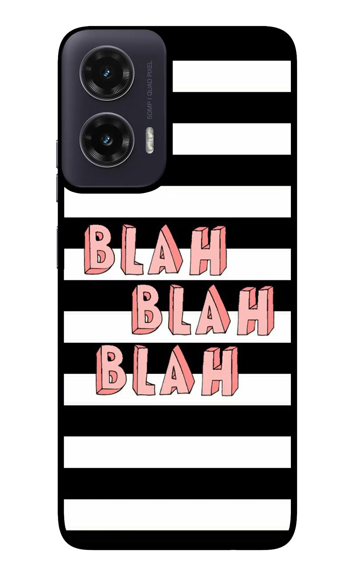 Blah Blah Blah Moto G35 5G Glass Case - Blah Blah Blah Moto G35 5G Glass Case Blah Blah Blah Moto G35 5G Glass Case