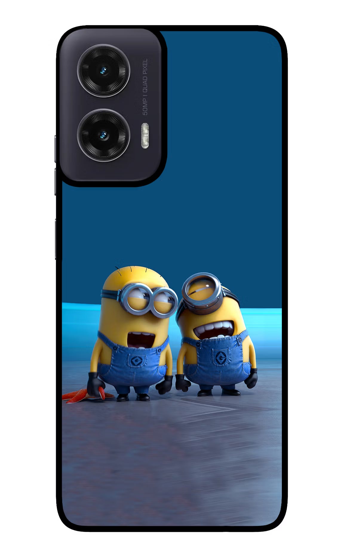 Minion Laughing Moto G35 5G Glass Case - Minion Laughing Moto G35 5G Glass Case Minion Laughing Moto G35 5G Glass Case
