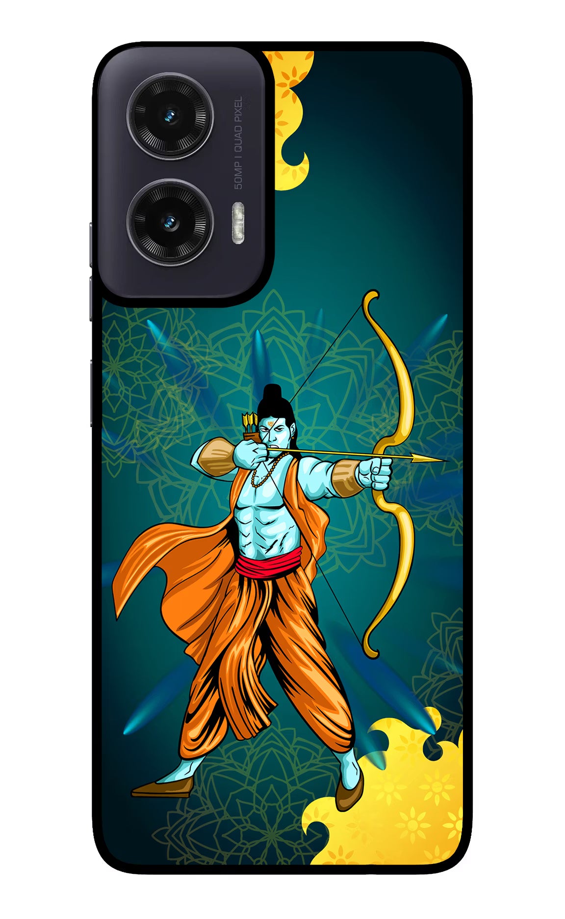 Lord Ram - 6 Moto G35 5G Glass Case - Lord Ram - 6 Moto G35 5G Glass Case Lord Ram - 6 Moto G35 5G Glass Case