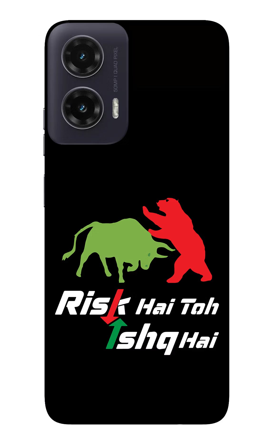 Risk Hai Toh Ishq Hai Moto G35 5G Glass Case - Risk Hai Toh Ishq Hai Moto G35 5G Glass Case Risk Hai Toh Ishq Hai Moto G35 5G Glass Case
