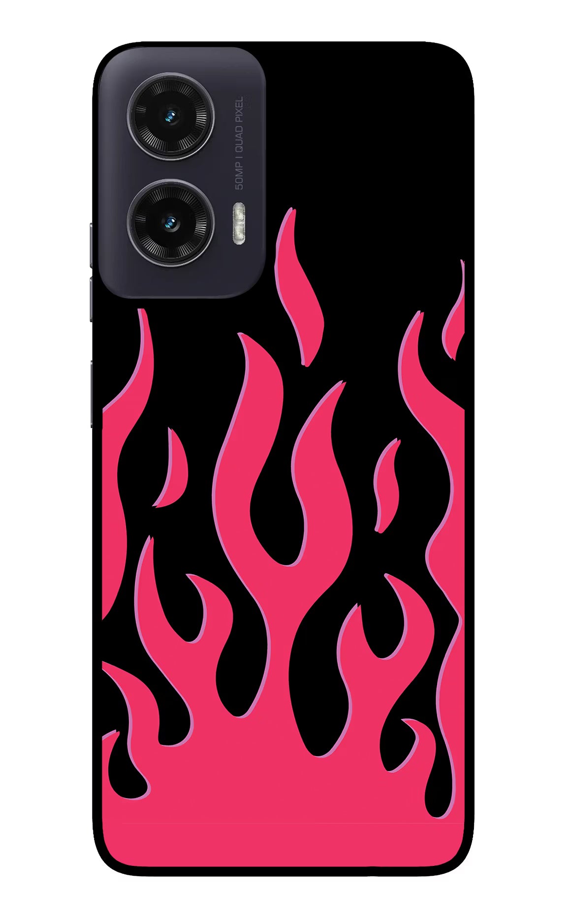 Fire Flames Moto G35 5G Glass Case - Fire Flames Moto G35 5G Glass Case Fire Flames Moto G35 5G Glass Case