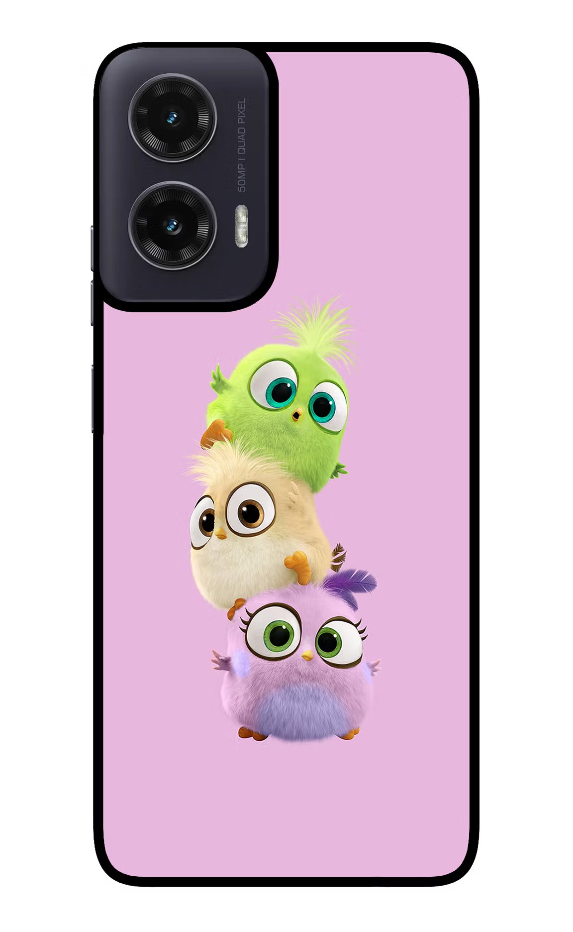 Cute Little Birds Moto G35 5G Glass Case - Cute Little Birds Moto G35 5G Glass Case Cute Little Birds Moto G35 5G Glass Case
