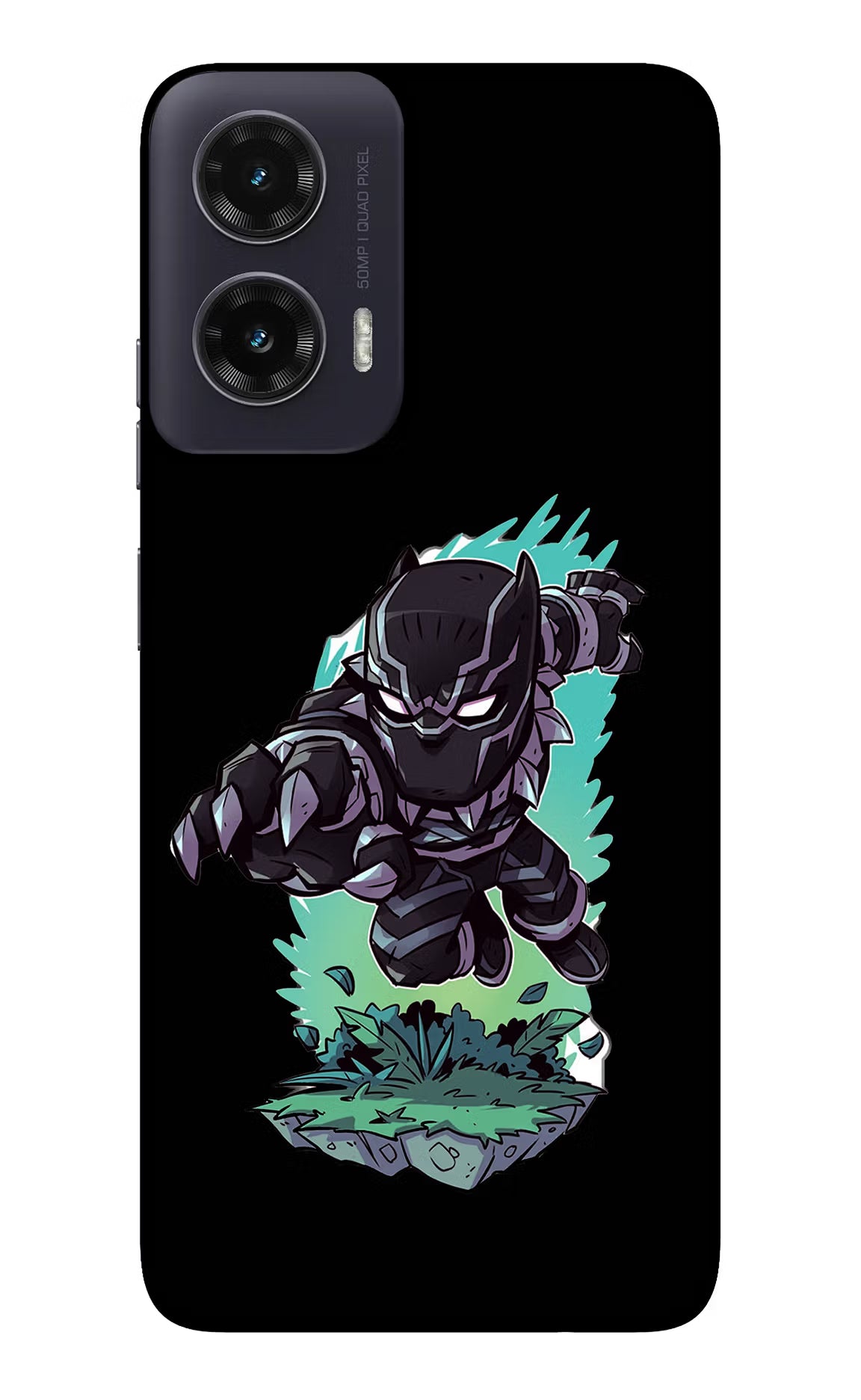 Black Panther Moto G35 5G Glass Case - Black Panther Moto G35 5G Glass Case Black Panther Moto G35 5G Glass Case