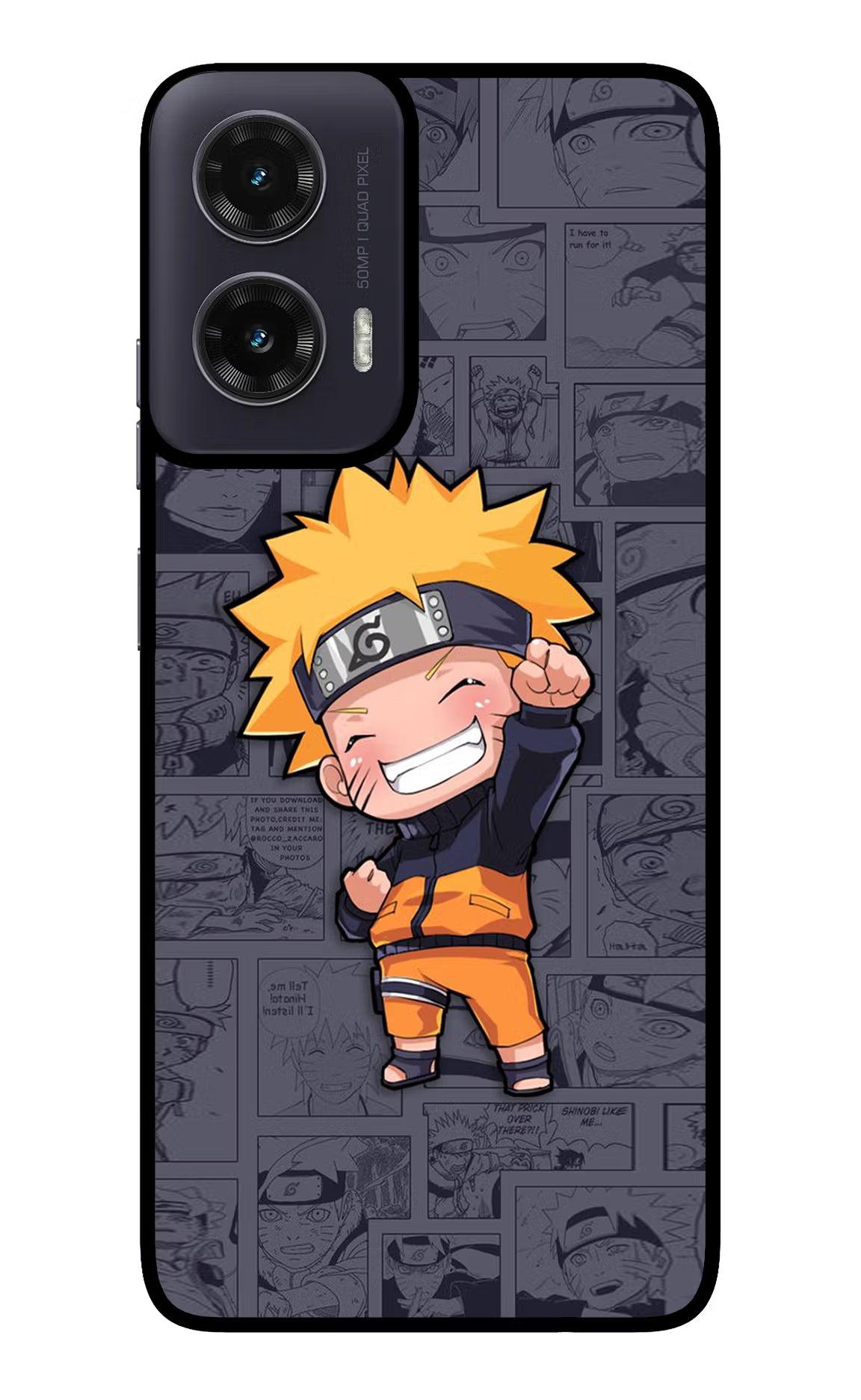 Chota Naruto Moto G35 5G Glass Case - Chota Naruto Moto G35 5G Glass Case Chota Naruto Moto G35 5G Glass Case