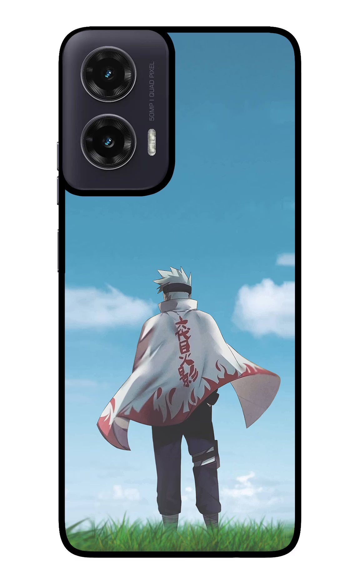 Kakashi Moto G35 5G Glass Case - Kakashi Moto G35 5G Glass Case Kakashi Moto G35 5G Glass Case