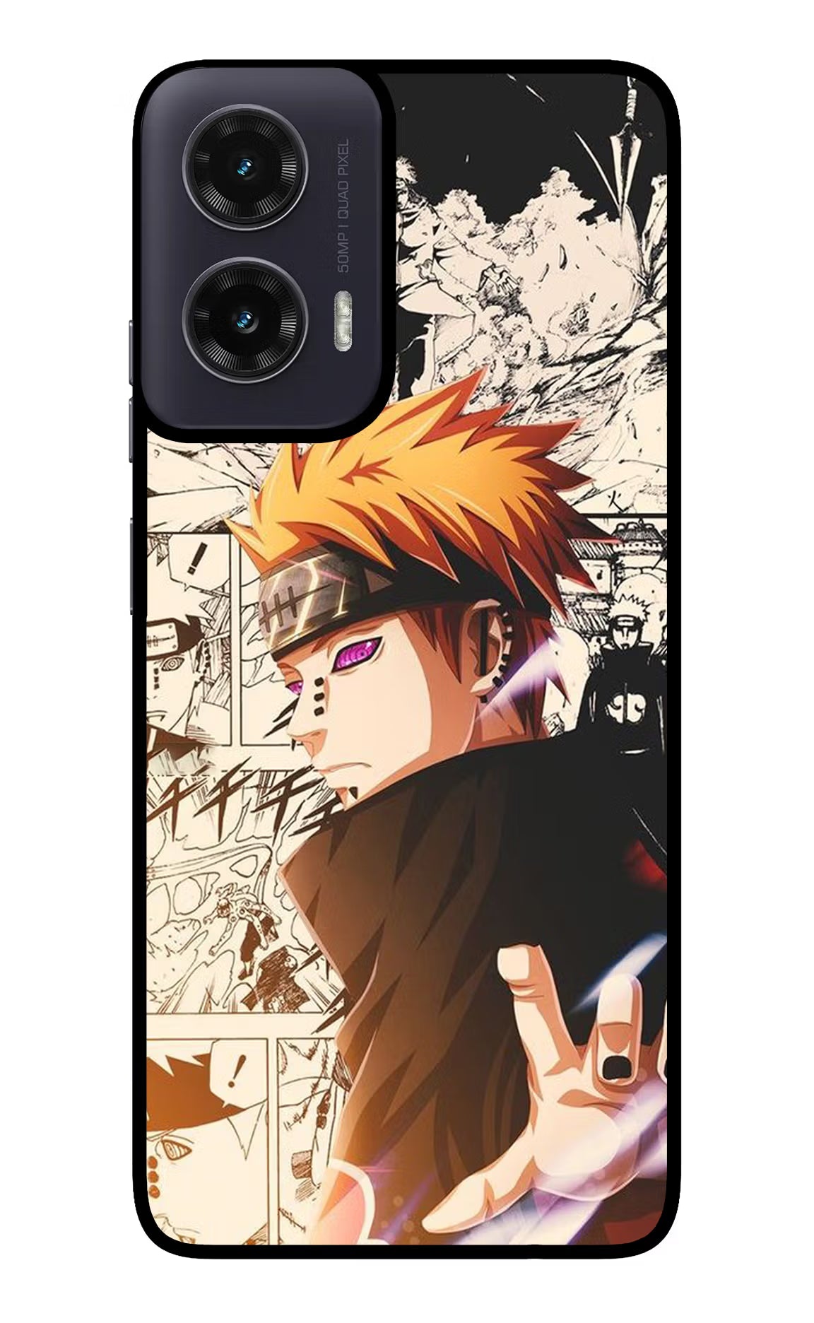 Pain Anime Moto G35 5G Glass Case - Pain Anime Moto G35 5G Glass Case Pain Anime Moto G35 5G Glass Case