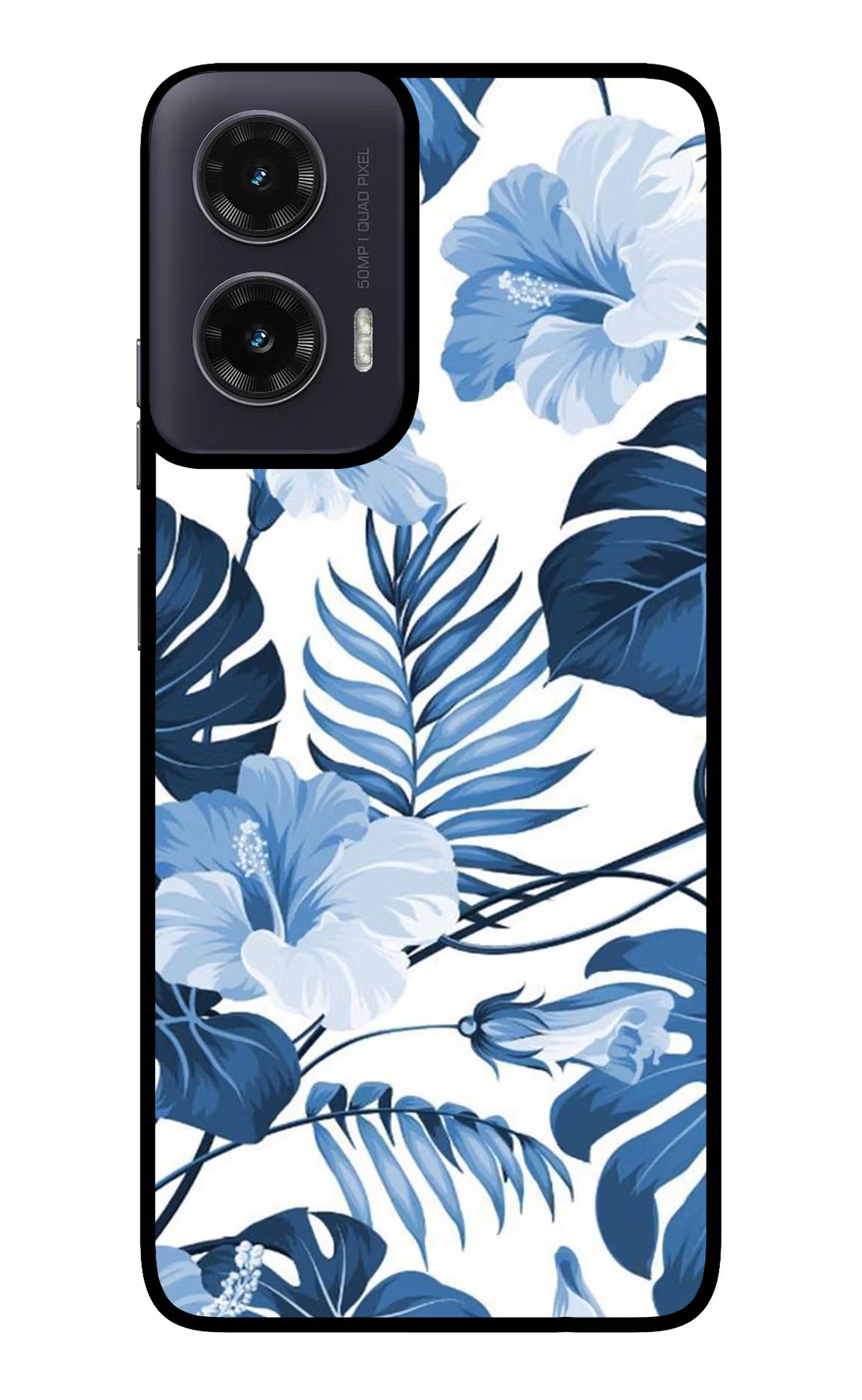 Fabric Art Moto G35 5G Glass Case - Fabric Art Moto G35 5G Glass Case Fabric Art Moto G35 5G Glass Case