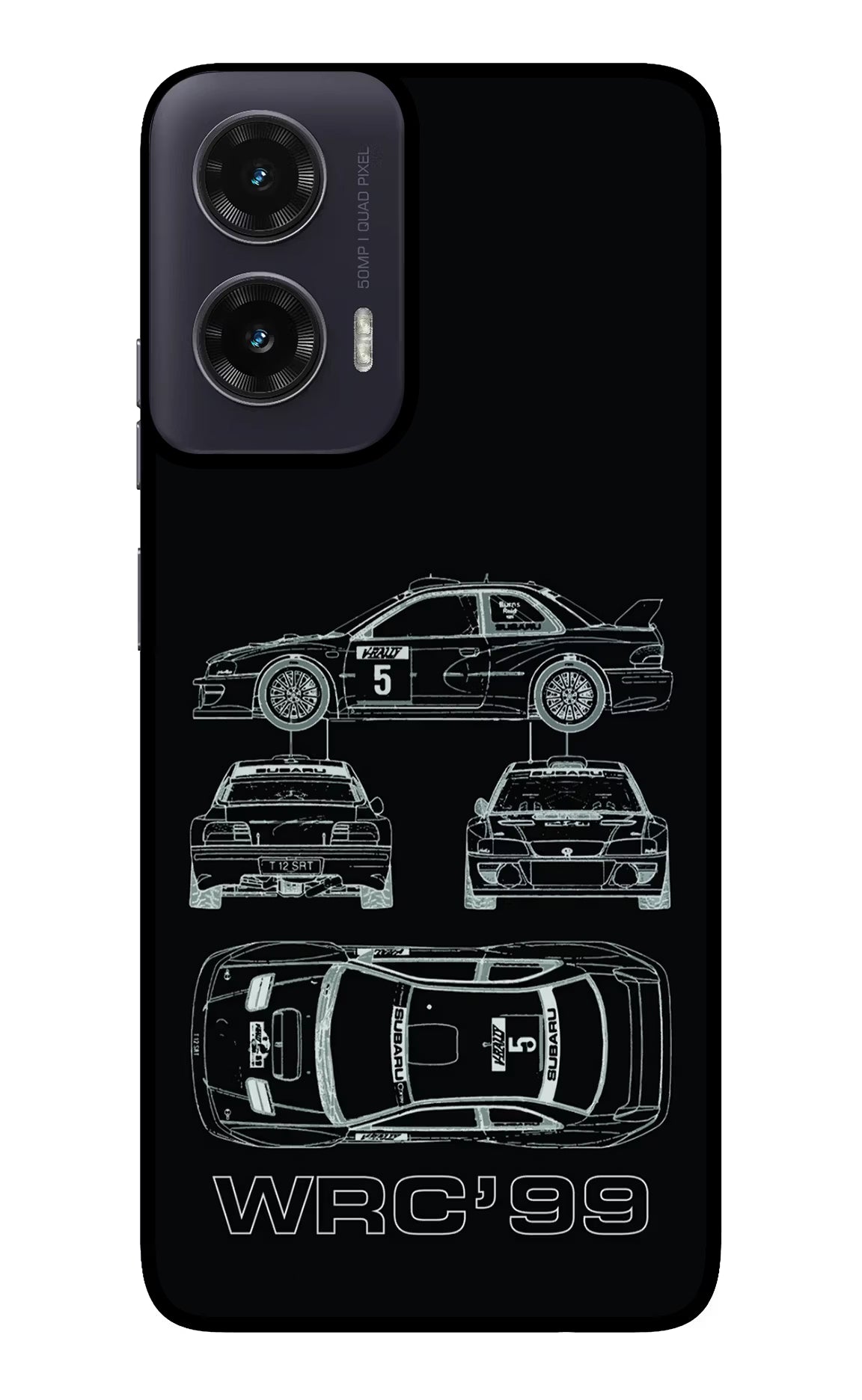 WRC'99 Moto G35 5G Glass Case - WRC'99 Moto G35 5G Glass Case WRC'99 Moto G35 5G Glass Case