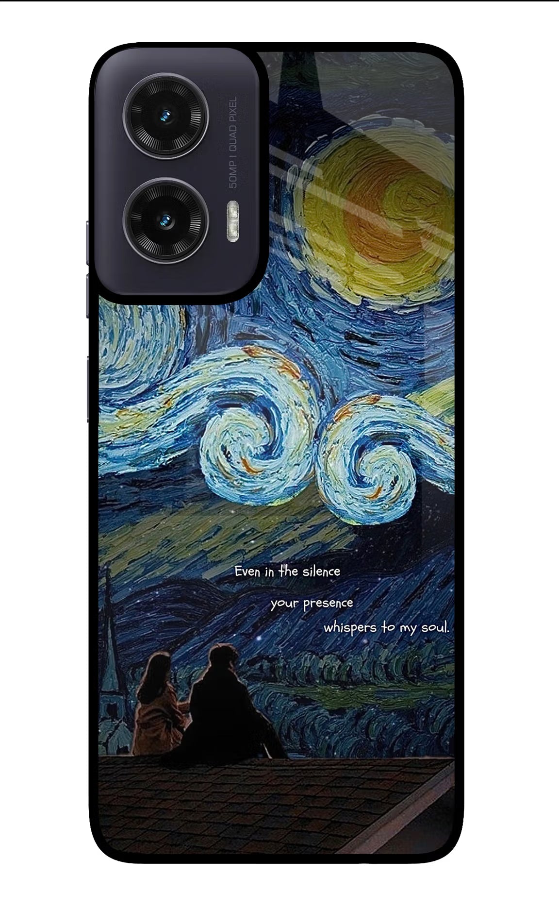 Softcore Moto G35 5G Glass Case - Softcore Moto G35 5G Glass Case Softcore Moto G35 5G Glass Case