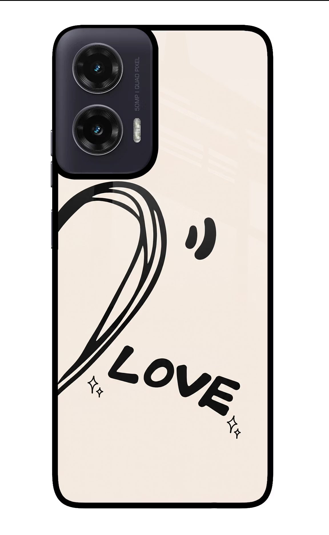 Soul Line Moto G35 5G Glass Case - Soul Line Moto G35 5G Glass Case Soul Line Moto G35 5G Glass Case