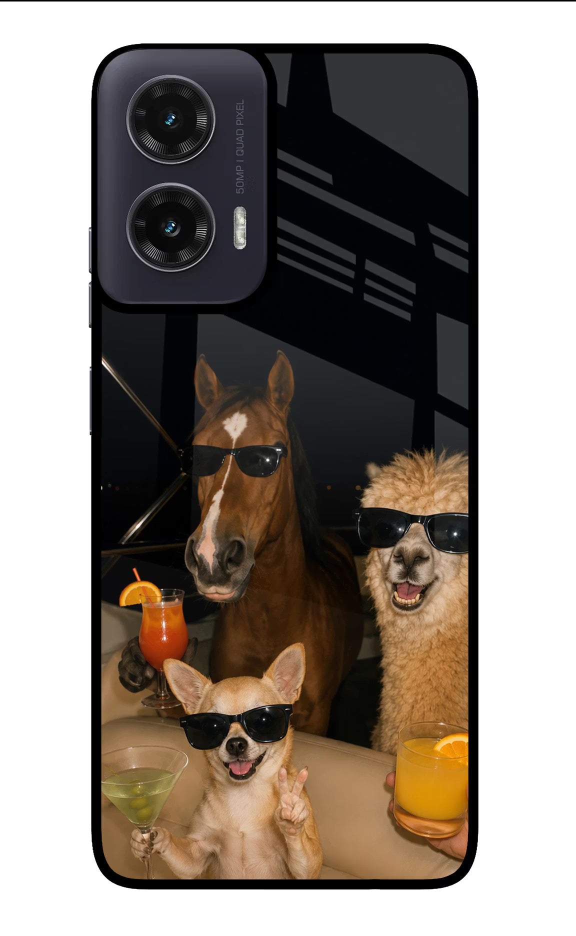 Party Squad Moto G35 5G Glass Case - Party Squad Moto G35 5G Glass Case Party Squad Moto G35 5G Glass Case