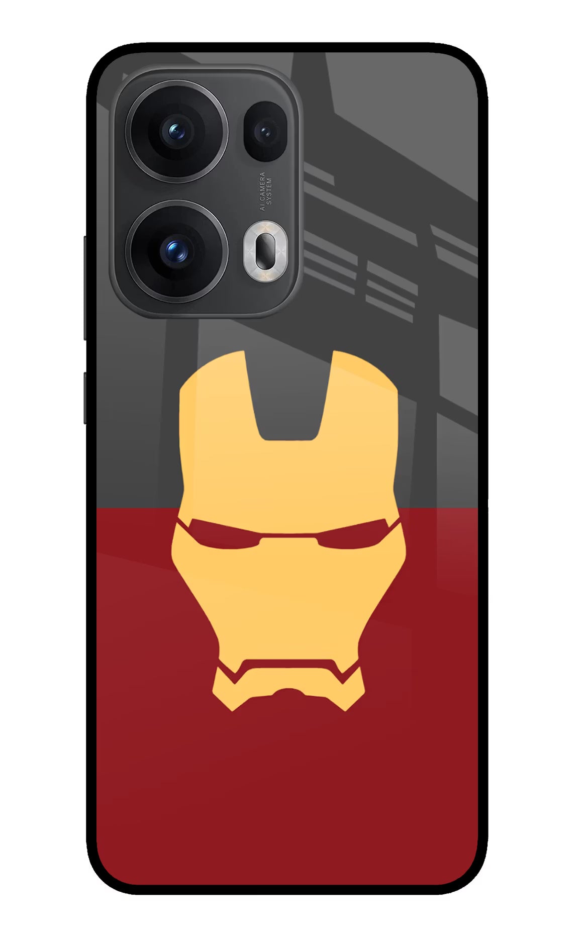 Ironman Oppo Reno13 Pro 5G Glass Case - Ironman Oppo Reno13 Pro 5G Glass Case Ironman Oppo Reno13 Pro 5G Glass Case