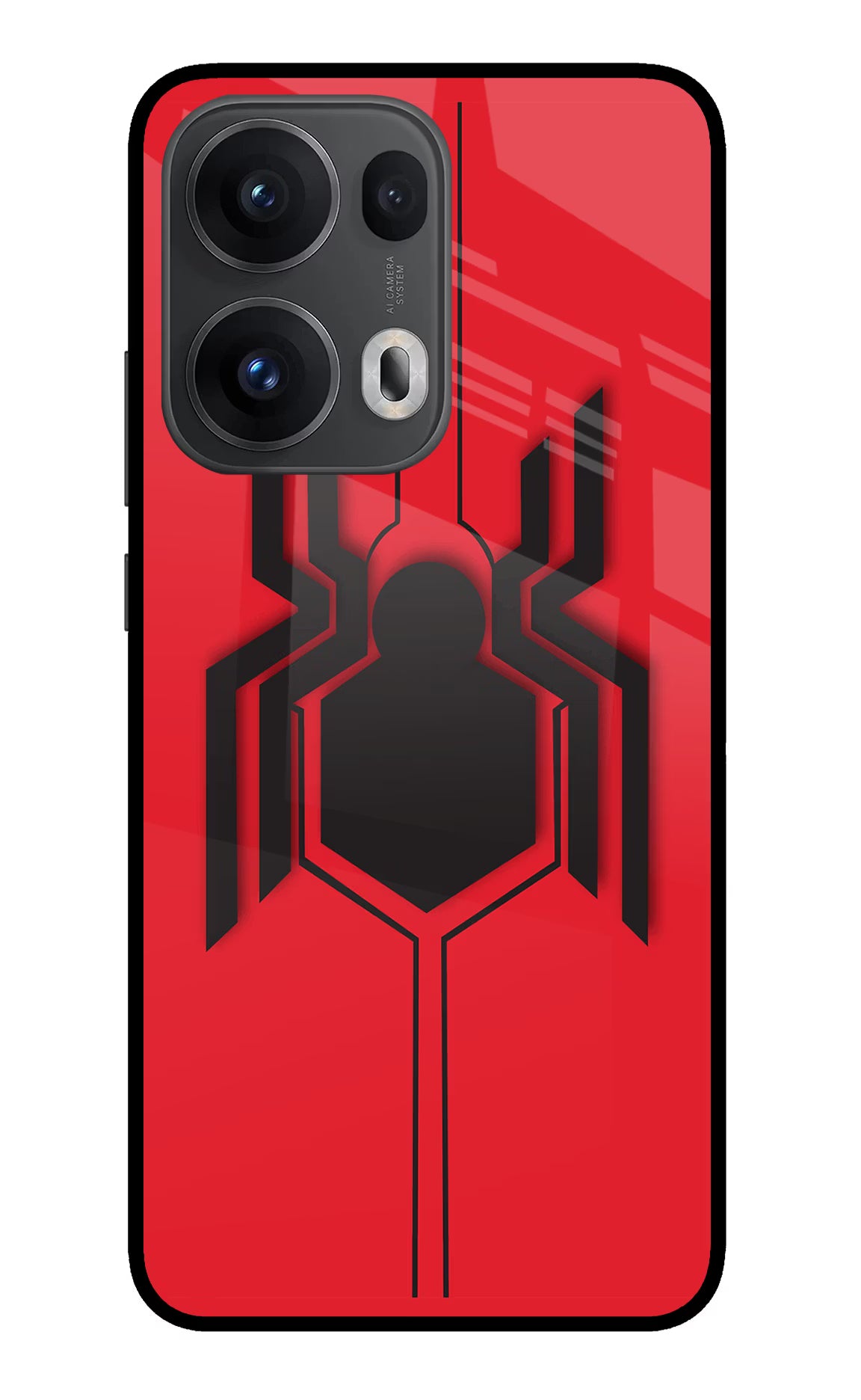 Spider Oppo Reno13 Pro 5G Glass Case - Spider Oppo Reno13 Pro 5G Glass Case Spider Oppo Reno13 Pro 5G Glass Case