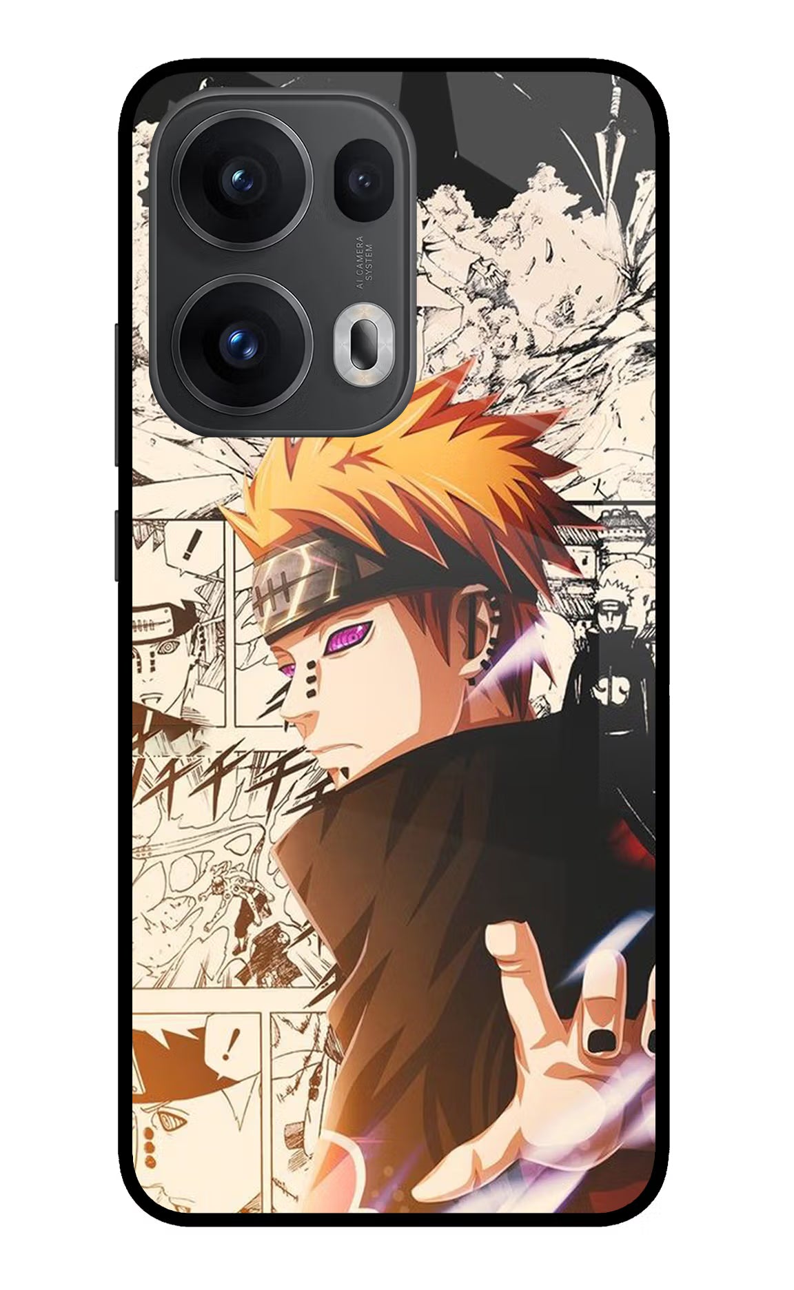 Pain Anime Oppo Reno13 Pro 5G Glass Case - Pain Anime Oppo Reno13 Pro 5G Glass Case Pain Anime Oppo Reno13 Pro 5G Glass Case