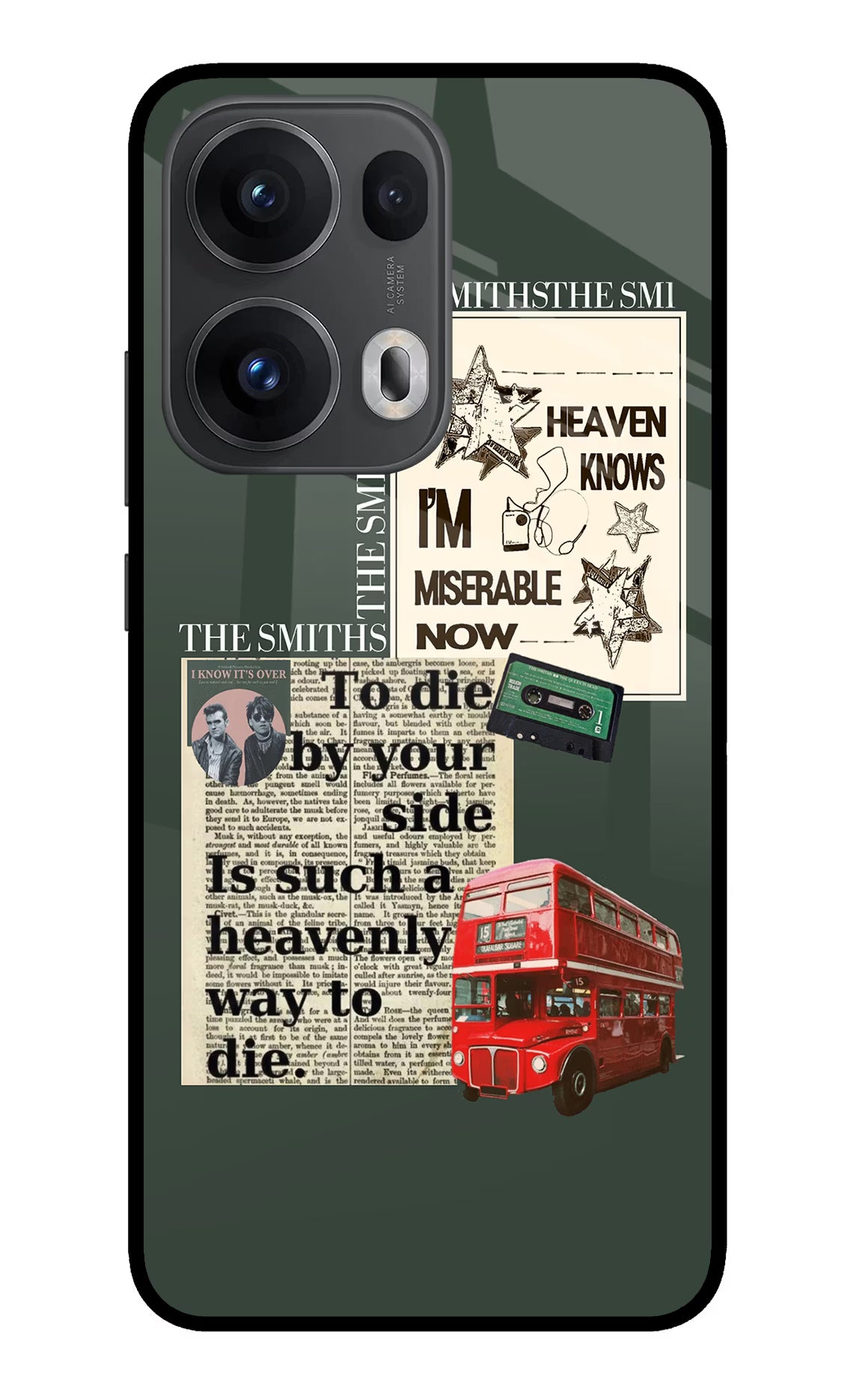 The Smiths Oppo Reno13 Pro 5G Glass Case - The Smiths Oppo Reno13 Pro 5G Glass Case The Smiths Oppo Reno13 Pro 5G Glass Case