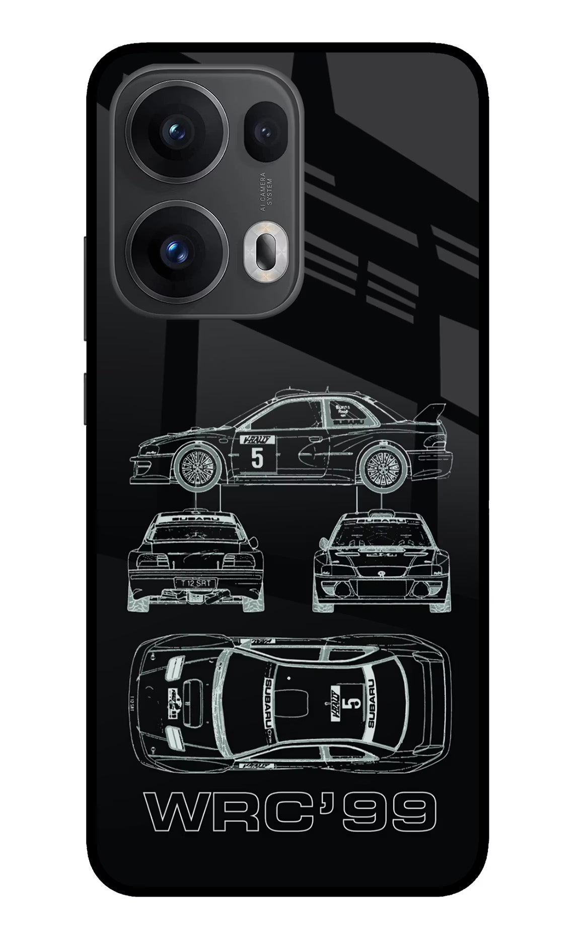 WRC'99 Oppo Reno13 Pro 5G Glass Case - WRC'99 Oppo Reno13 Pro 5G Glass Case WRC'99 Oppo Reno13 Pro 5G Glass Case