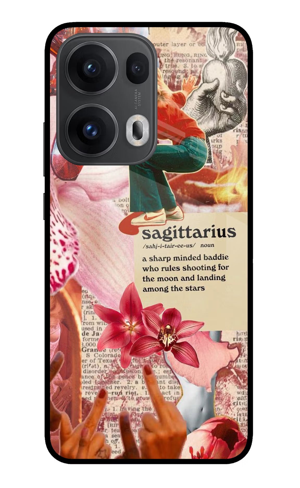 Sagittarius Zodiac Oppo Reno13 Pro 5G Glass Case - Sagittarius Zodiac Oppo Reno13 Pro 5G Glass Case Sagittarius Zodiac Oppo Reno13 Pro 5G Glass Case