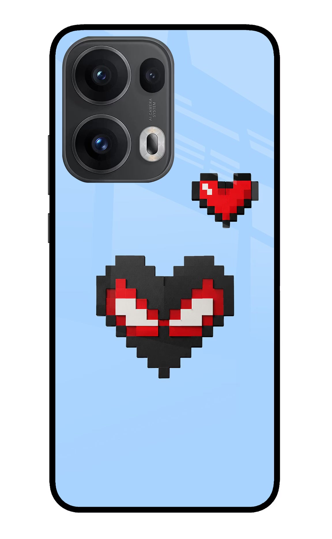 Peter Heart Oppo Reno13 Pro 5G Glass Case - Peter Heart Oppo Reno13 Pro 5G Glass Case Peter Heart Oppo Reno13 Pro 5G Glass Case