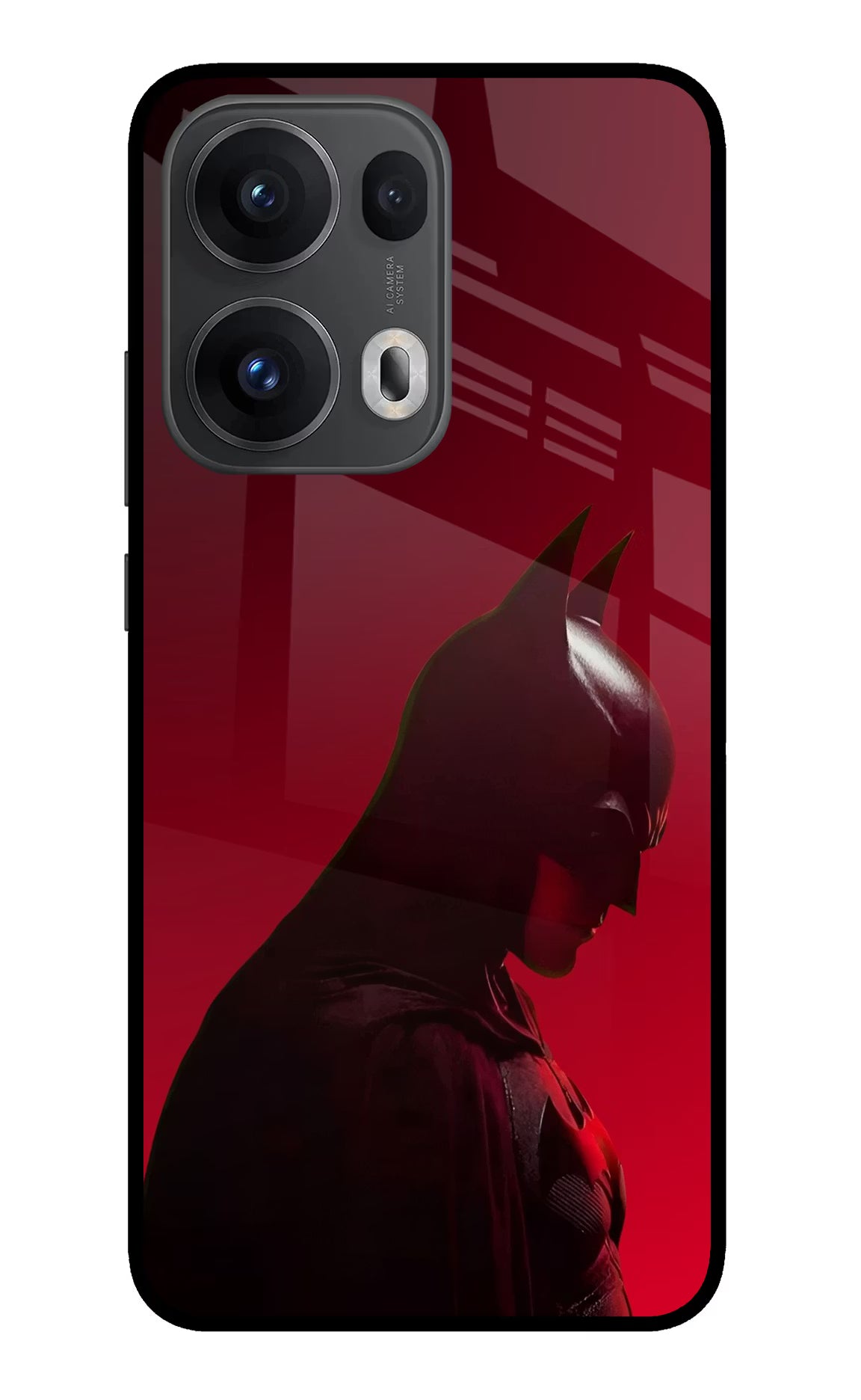 Dark Knight Oppo Reno13 Pro 5G Glass Case - Dark Knight Oppo Reno13 Pro 5G Glass Case Dark Knight Oppo Reno13 Pro 5G Glass Case