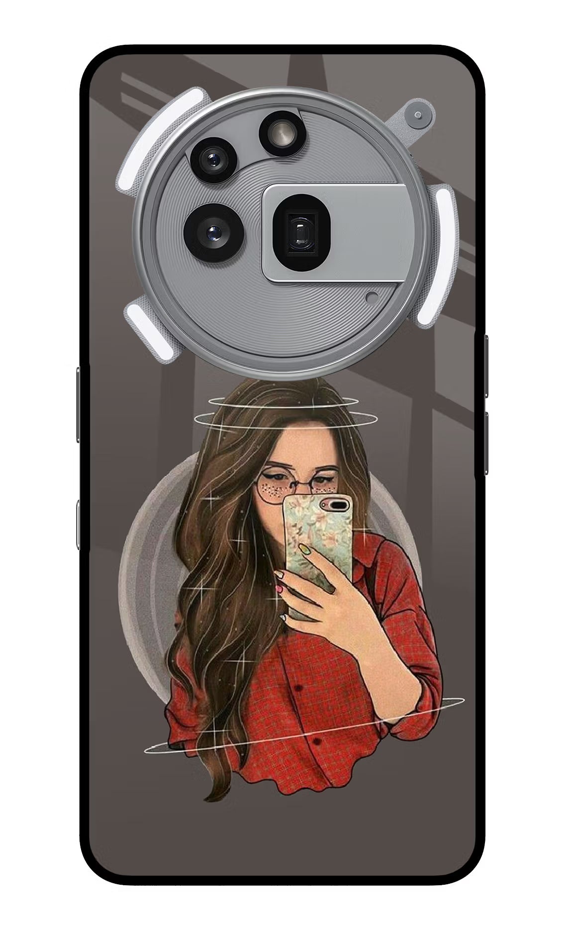 Selfie Queen Nothing Phone 3a Pro Glass Case - Selfie Queen Nothing Phone 3a Pro Glass Case Selfie Queen Nothing Phone 3a Pro Glass Case