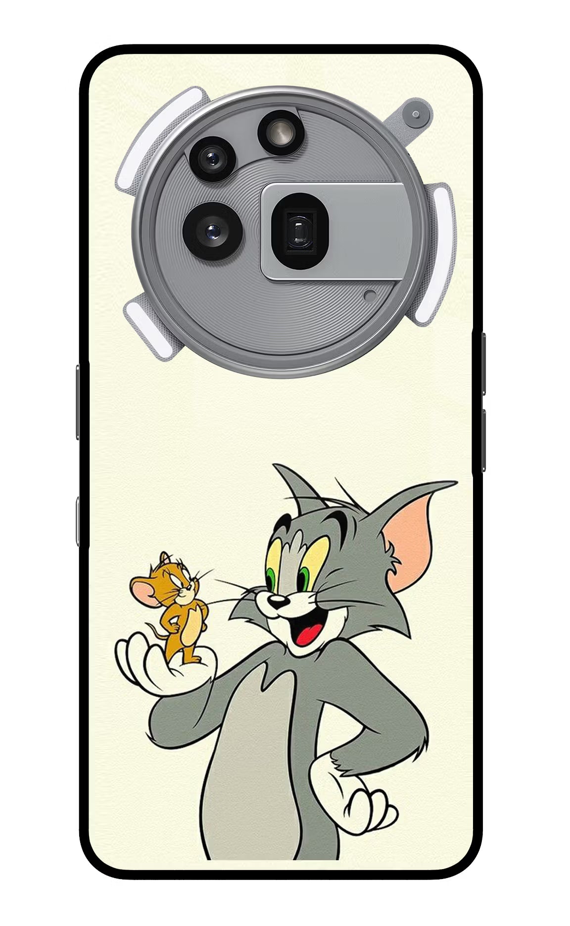 Tom & Jerry Nothing Phone 3a Pro Glass Case - Tom & Jerry Nothing Phone 3a Pro Glass Case Tom & Jerry Nothing Phone 3a Pro Glass Case