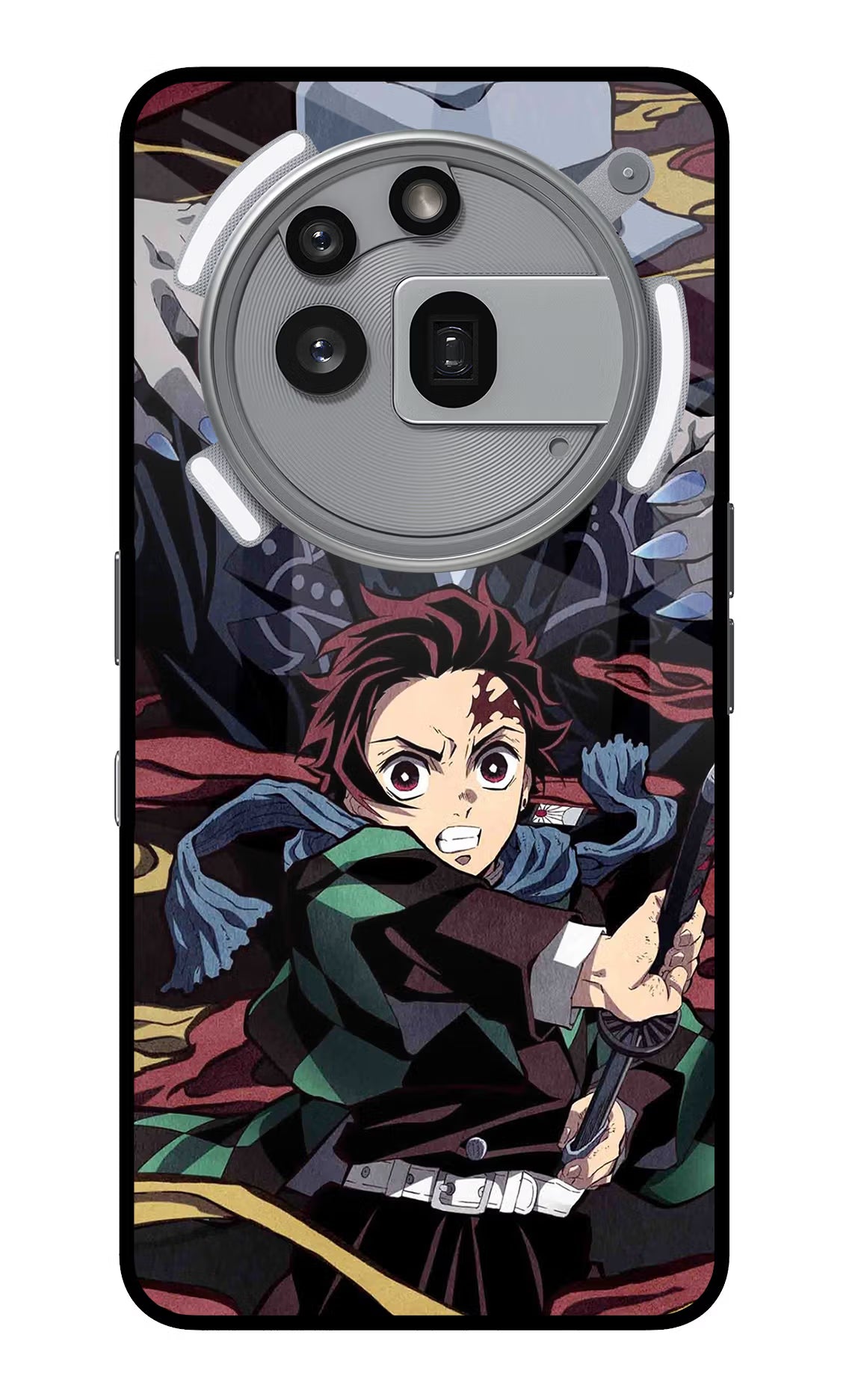Demon Slayer Nothing Phone 3a Pro Glass Case - Demon Slayer Nothing Phone 3a Pro Glass Case Demon Slayer Nothing Phone 3a Pro Glass Case