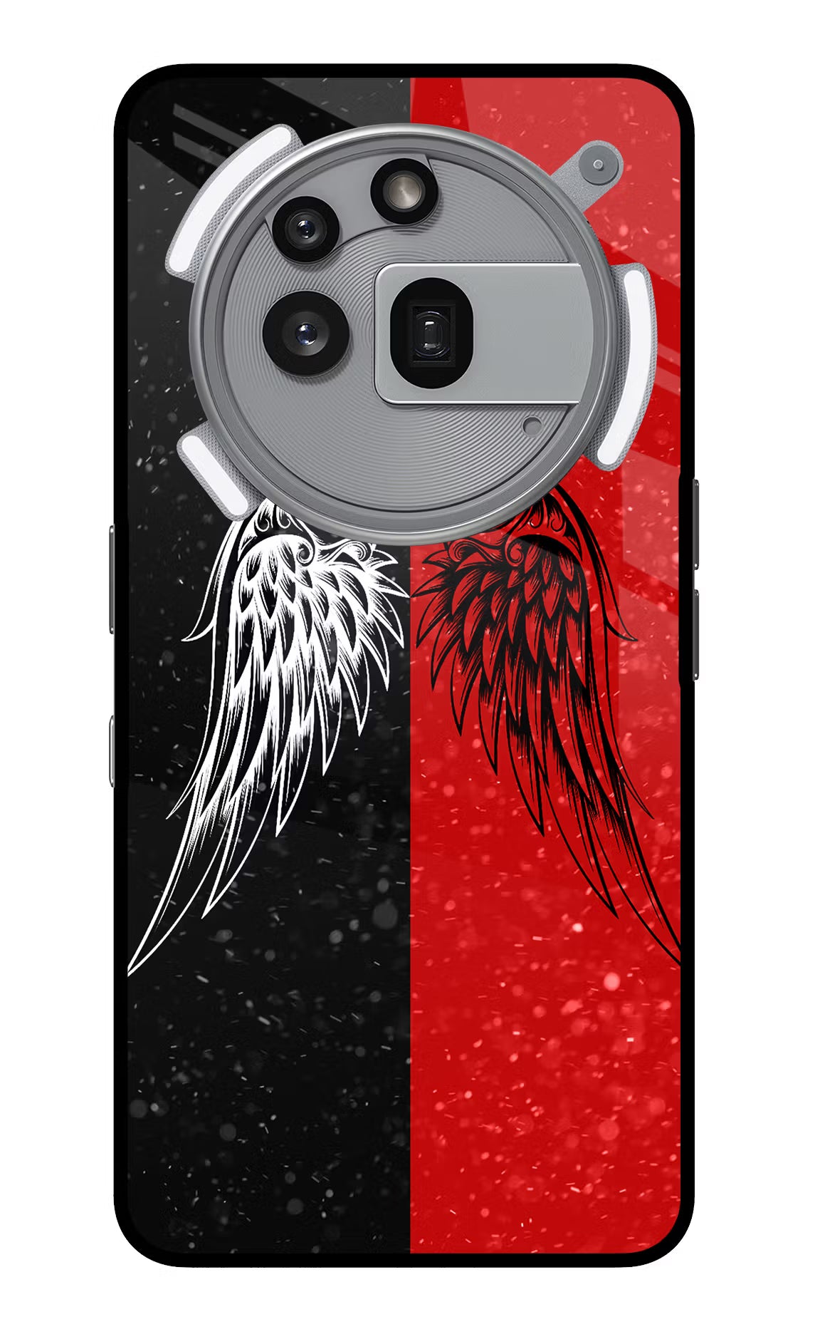 Wings Nothing Phone 3a Pro Glass Case - Wings Nothing Phone 3a Pro Glass Case Wings Nothing Phone 3a Pro Glass Case