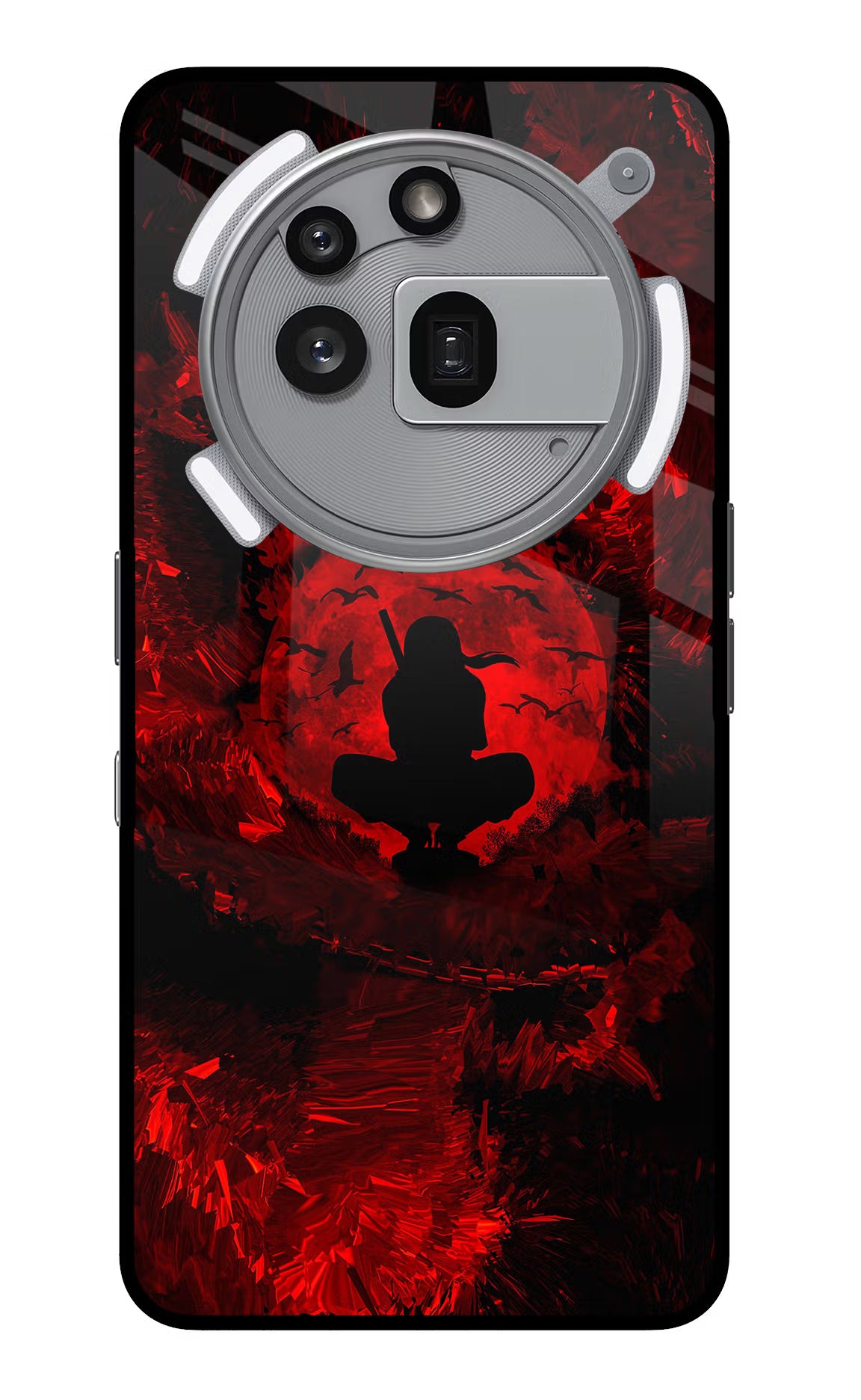 Itachi Uchiha Nothing Phone 3a Pro Glass Case - Itachi Uchiha Nothing Phone 3a Pro Glass Case Itachi Uchiha Nothing Phone 3a Pro Glass Case